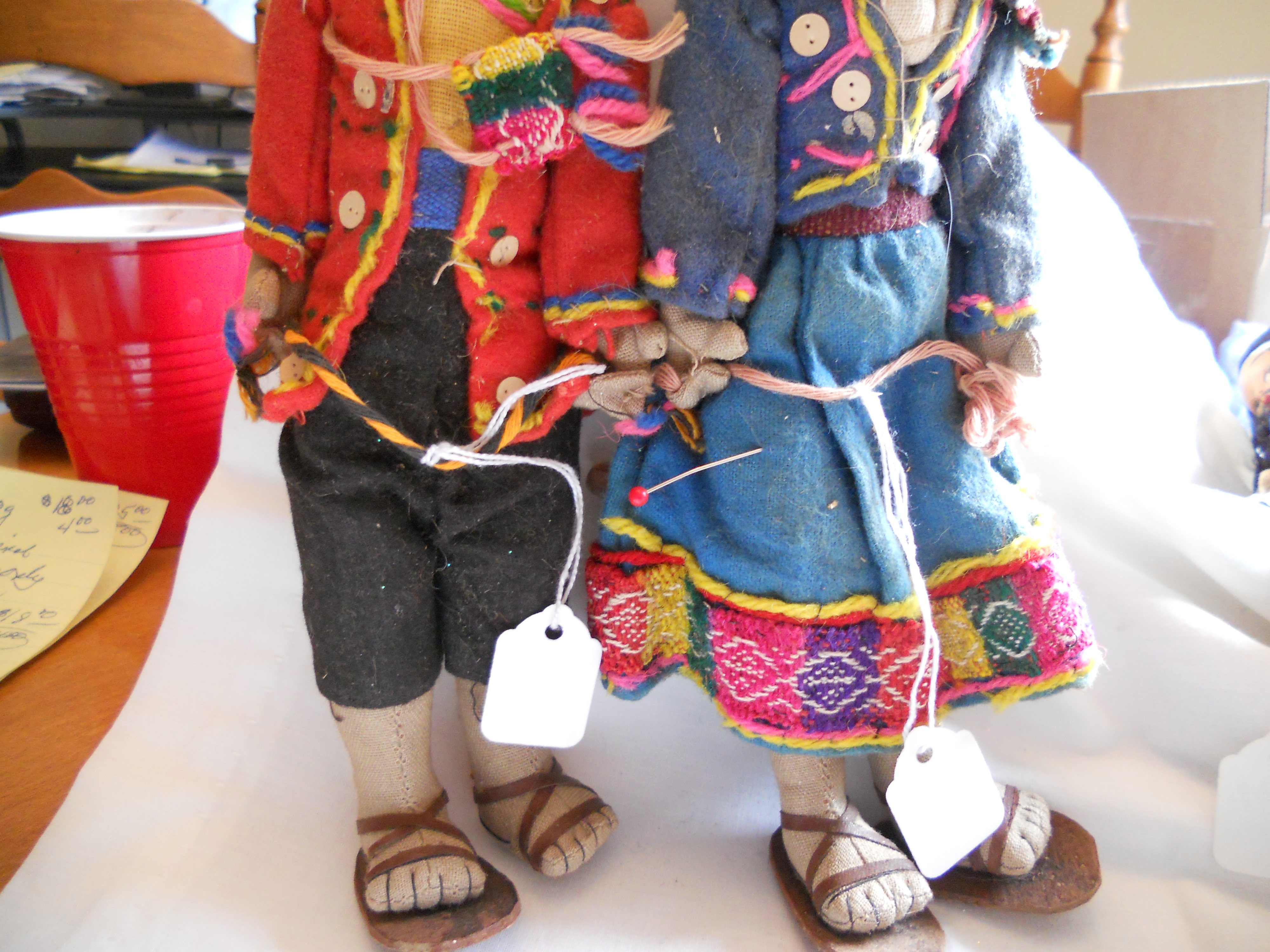 Cloth India Dolls Pair