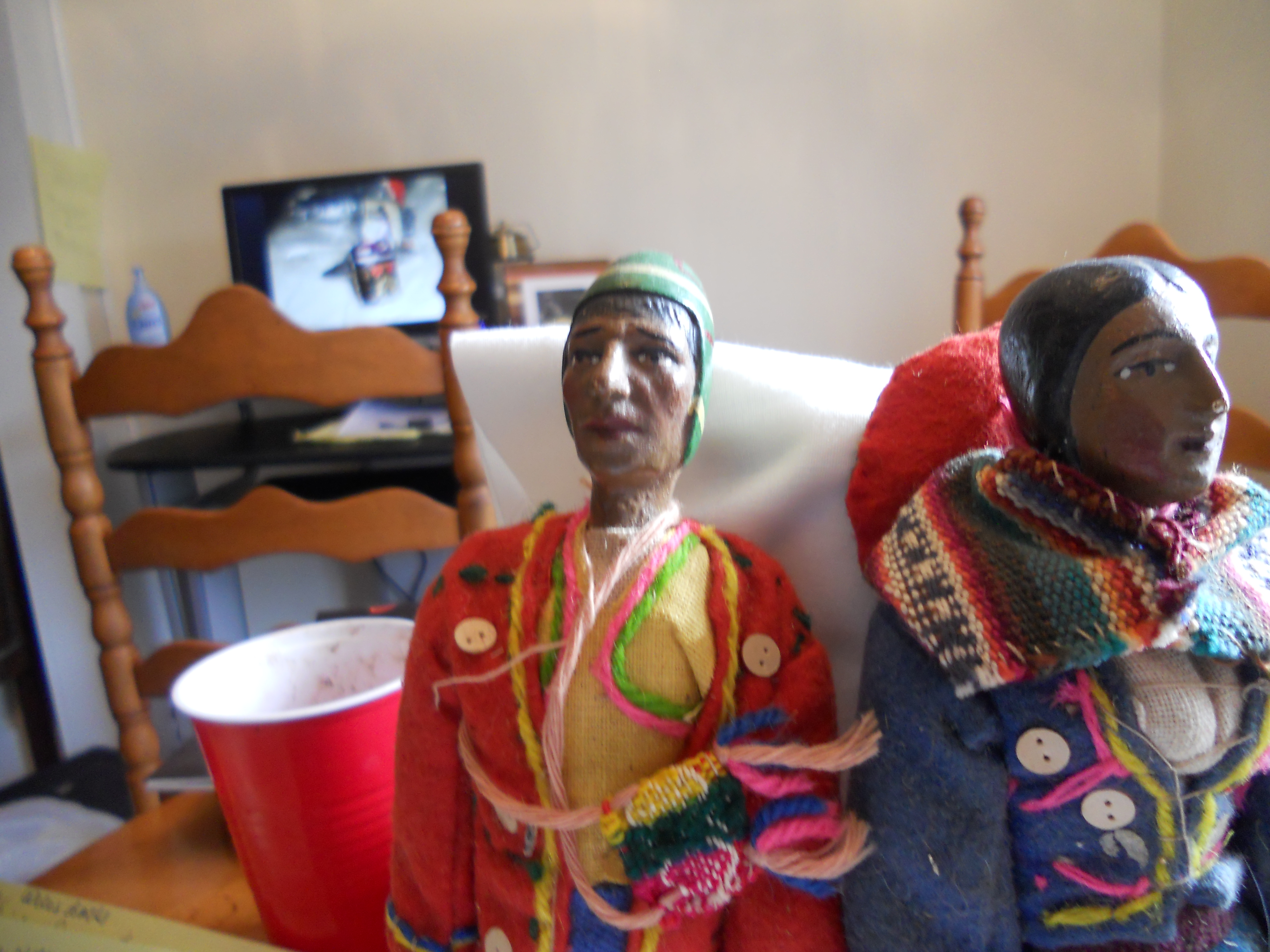 Cloth India Dolls Pair