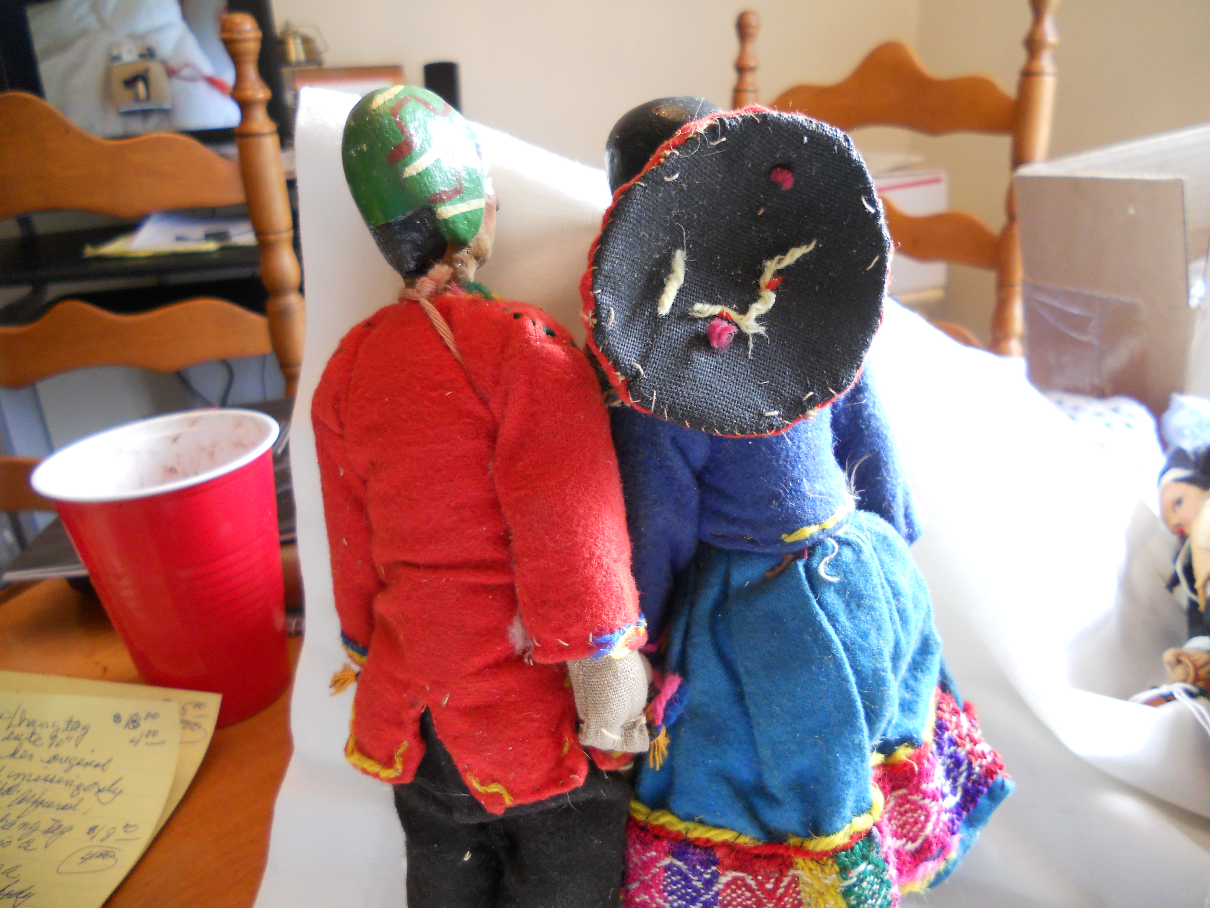 Cloth India Dolls Pair