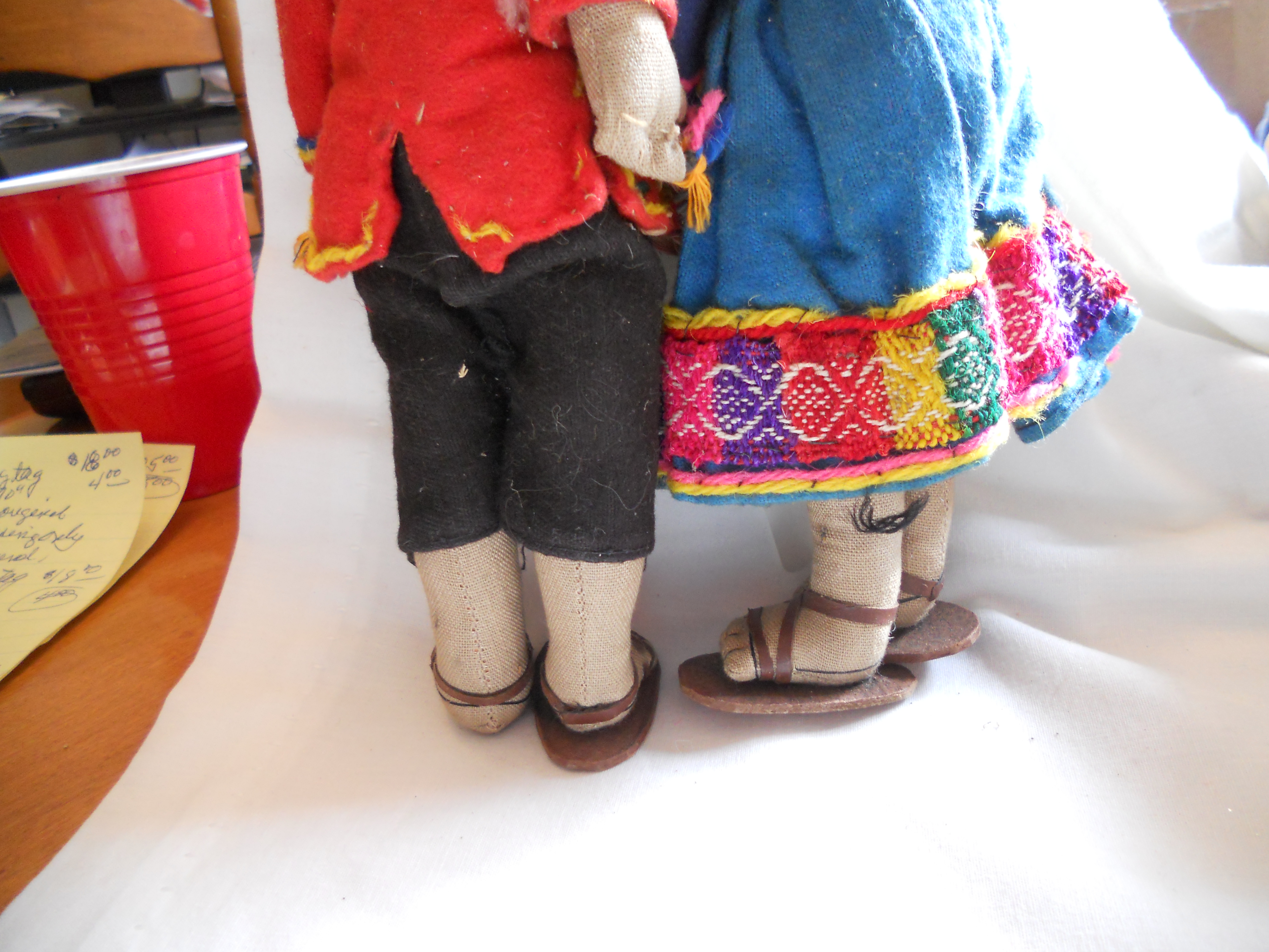 Cloth India Dolls Pair