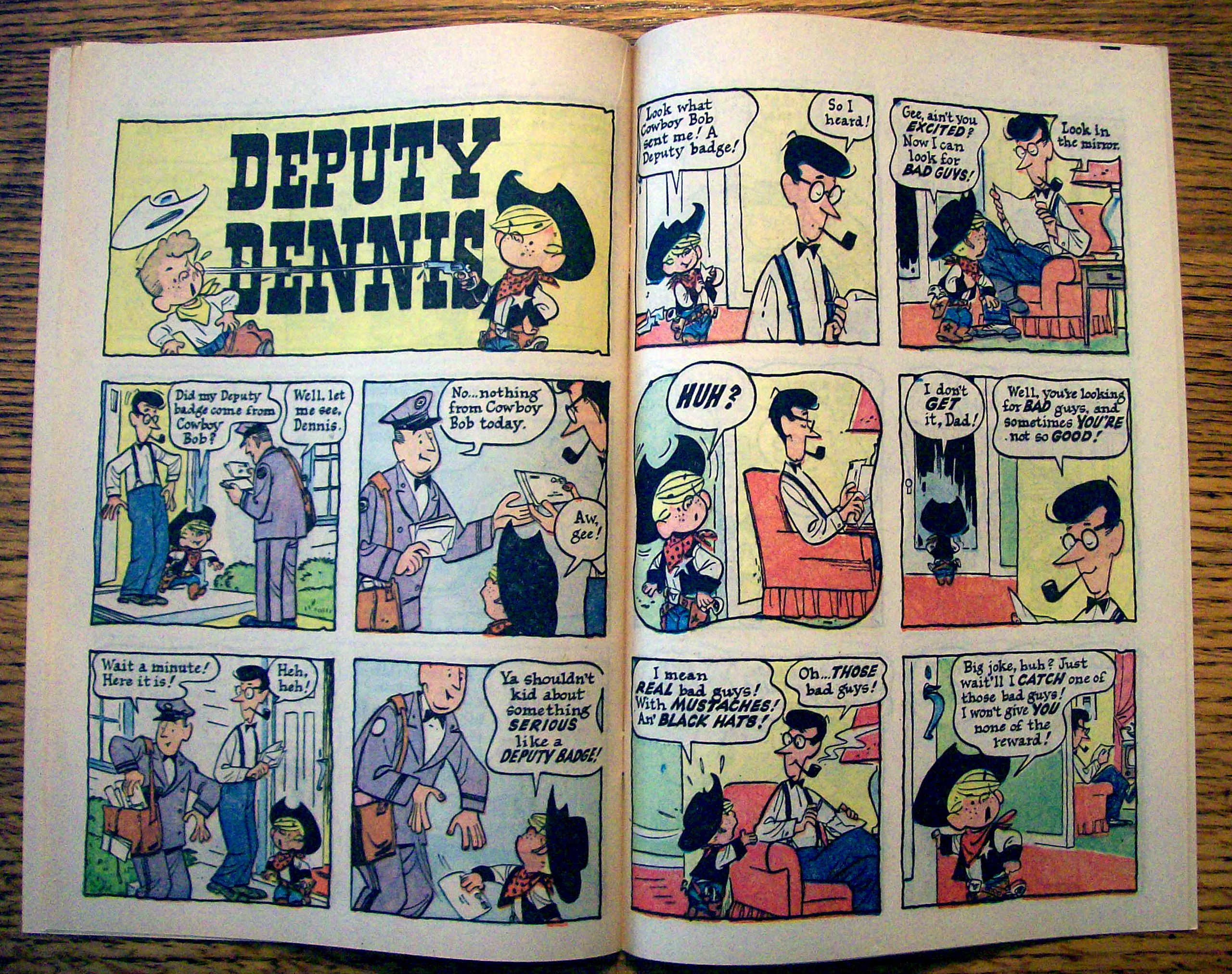 Dennis The Menace Comic #50-April 1961-Be My Valentine