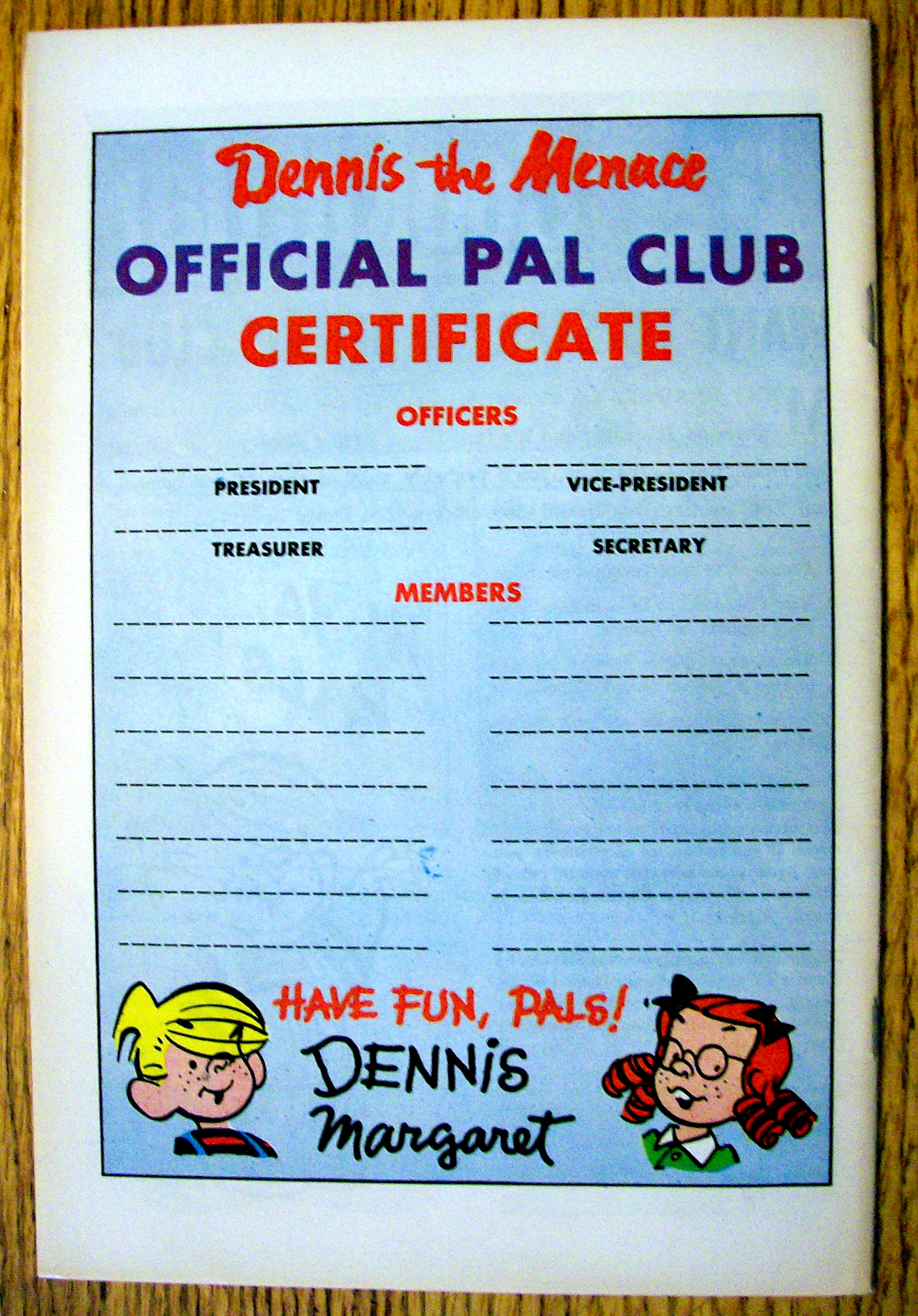 Dennis The Menace Comic #50-April 1961-Be My Valentine