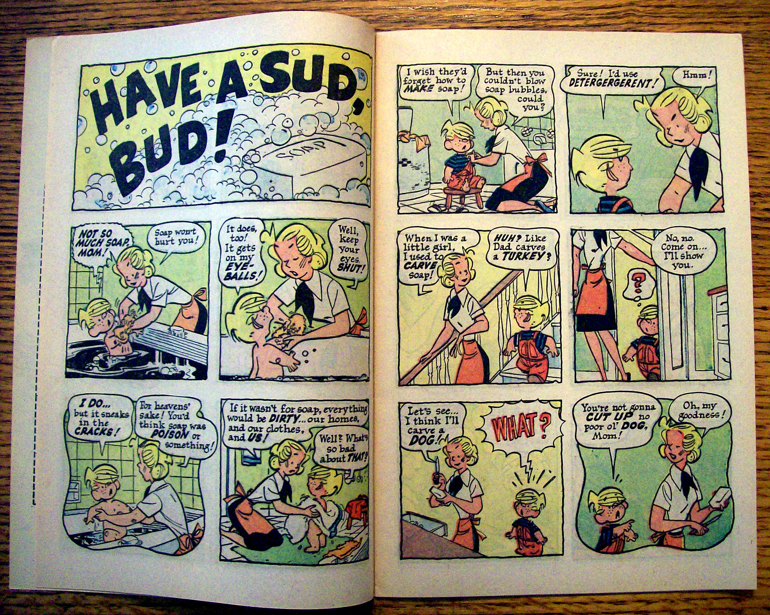 Dennis The Menace Comic #50-April 1961-Be My Valentine