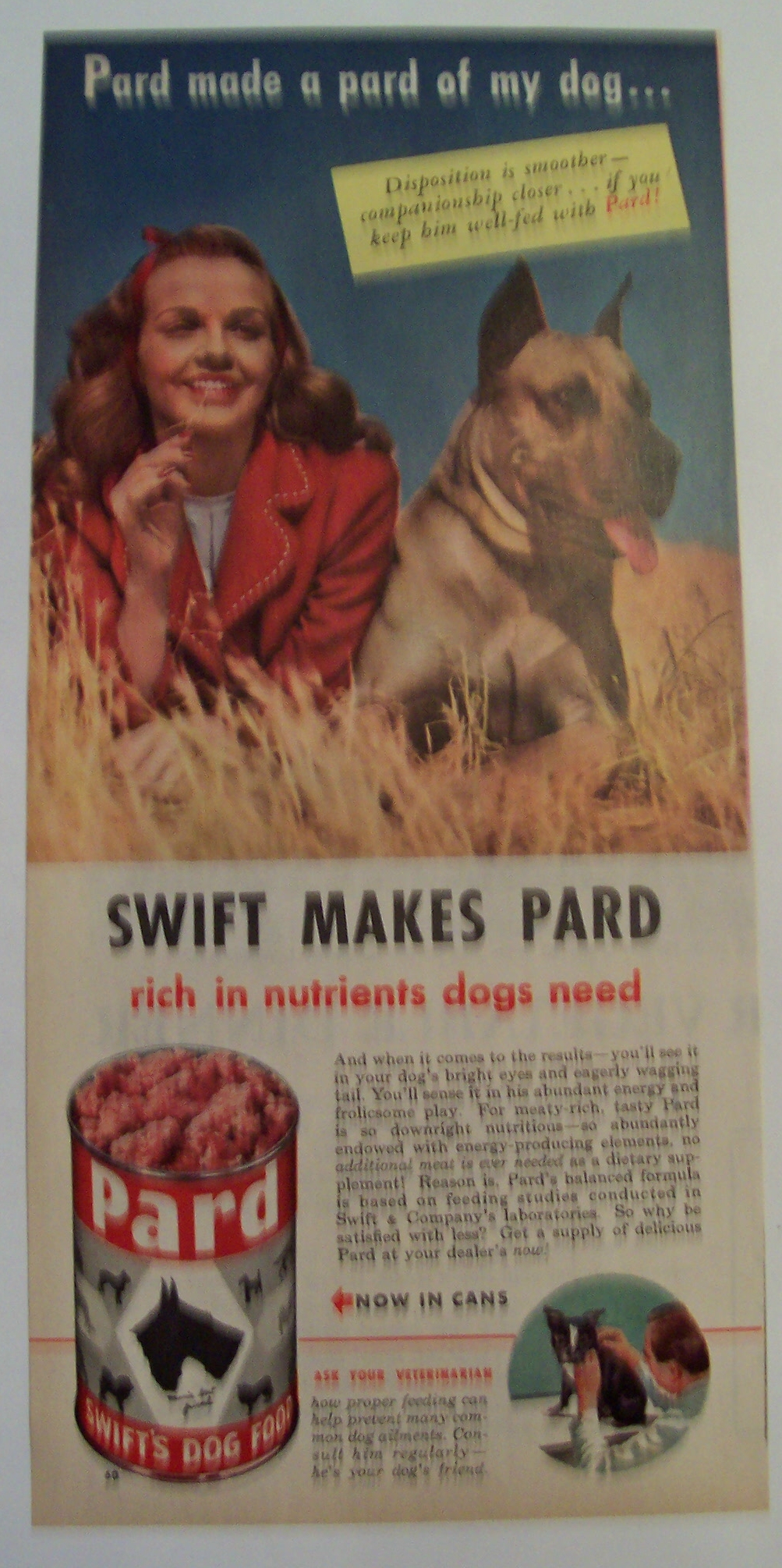 1947  Pard  Dog  Food
