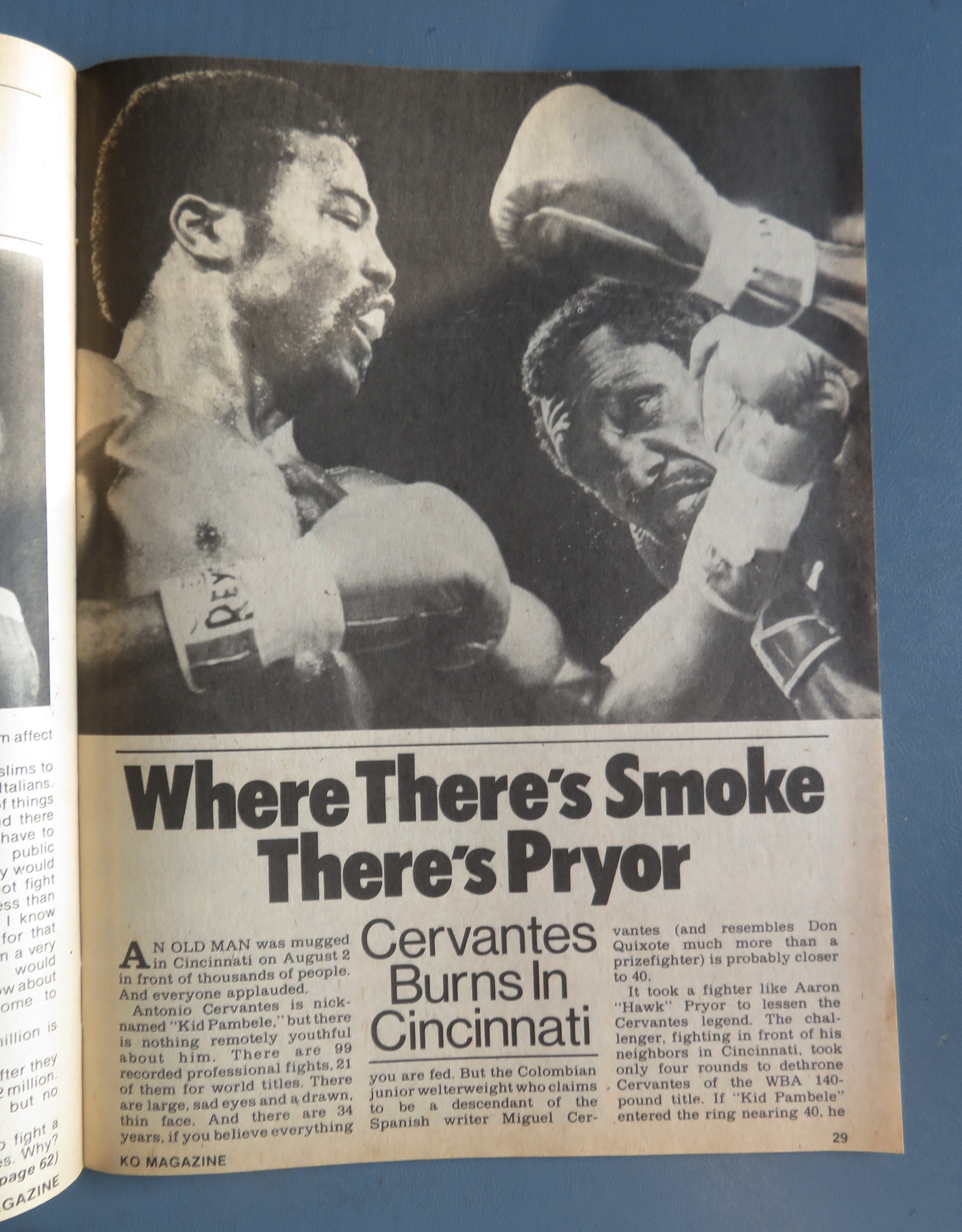 KO Magazine December 1980 Thomas Hearns