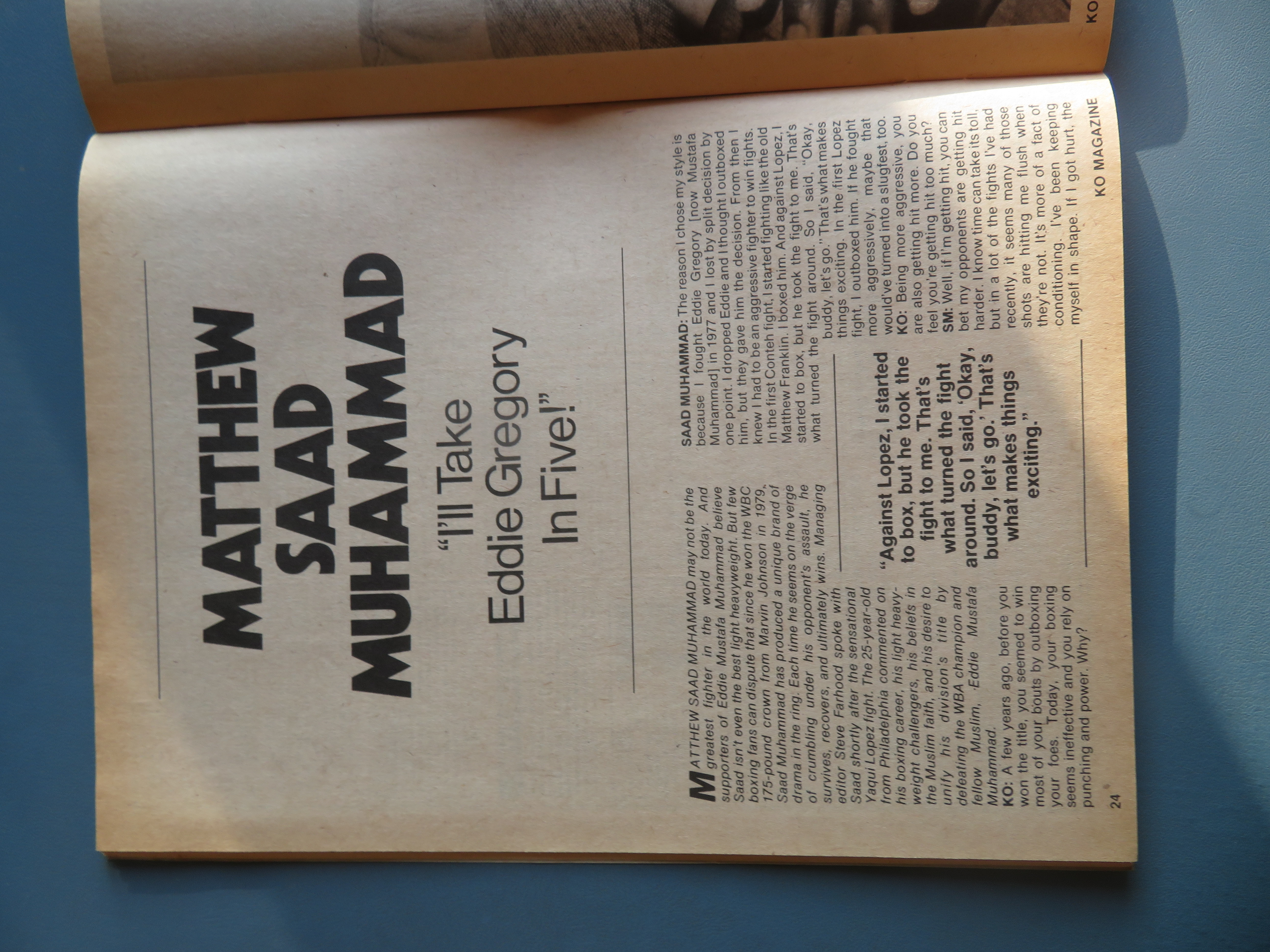 KO Magazine December 1980 Thomas Hearns
