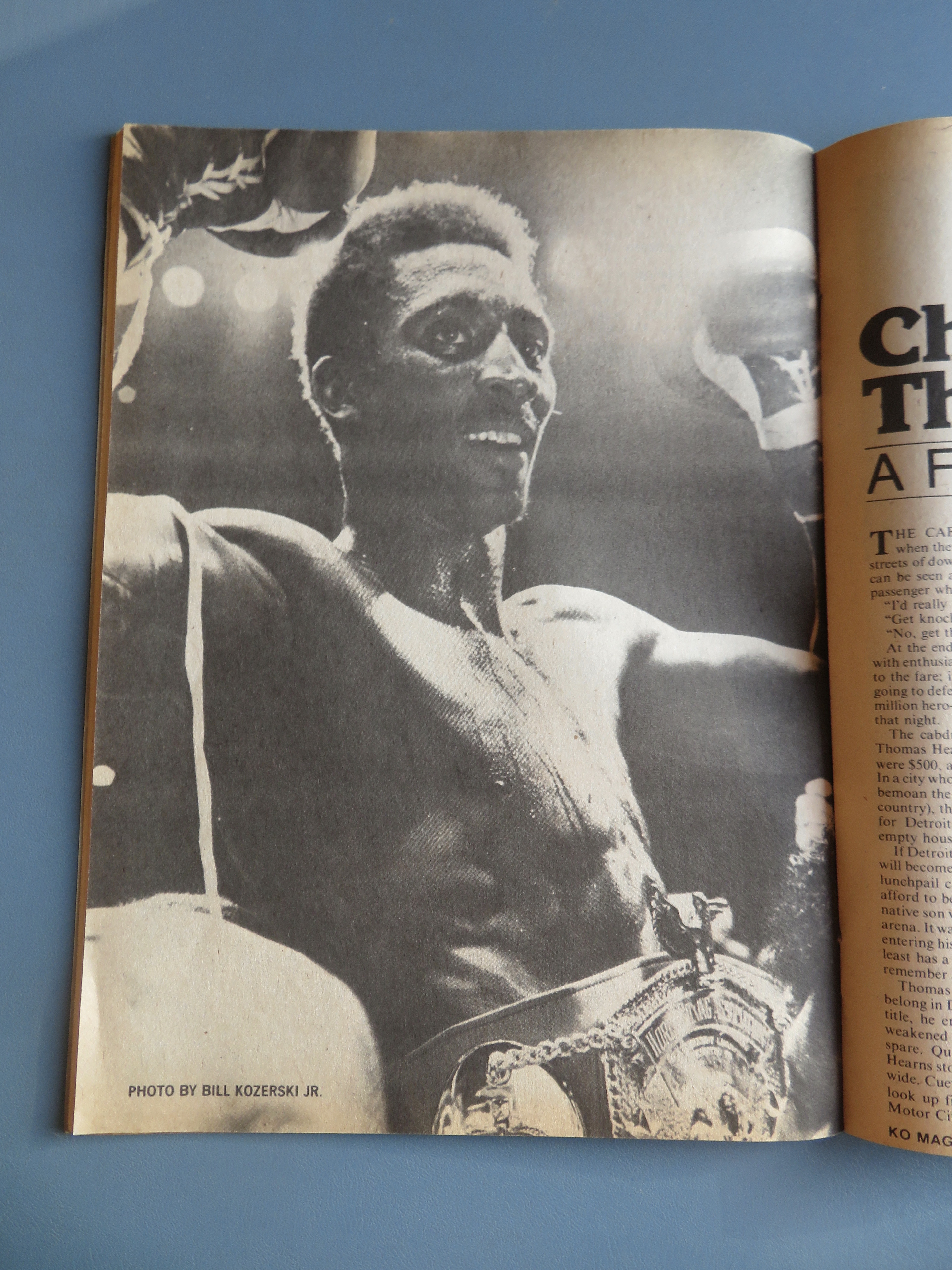 KO Magazine December 1980 Thomas Hearns