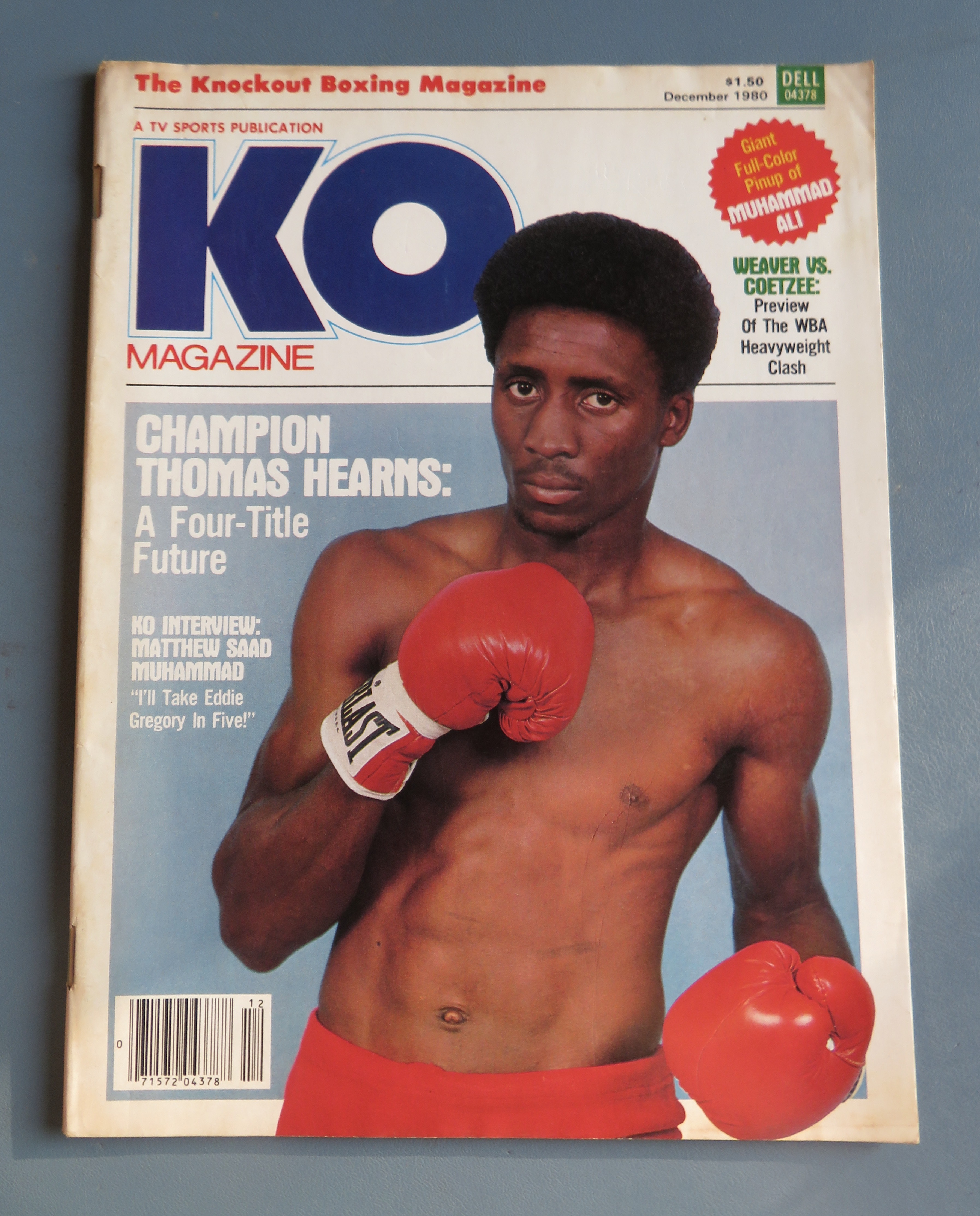 KO Magazine December 1980 Thomas Hearns