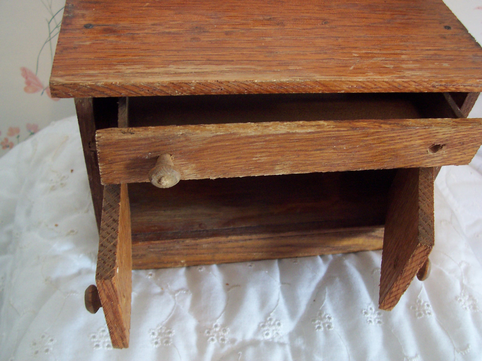 Doll House Furniture Commode Wood