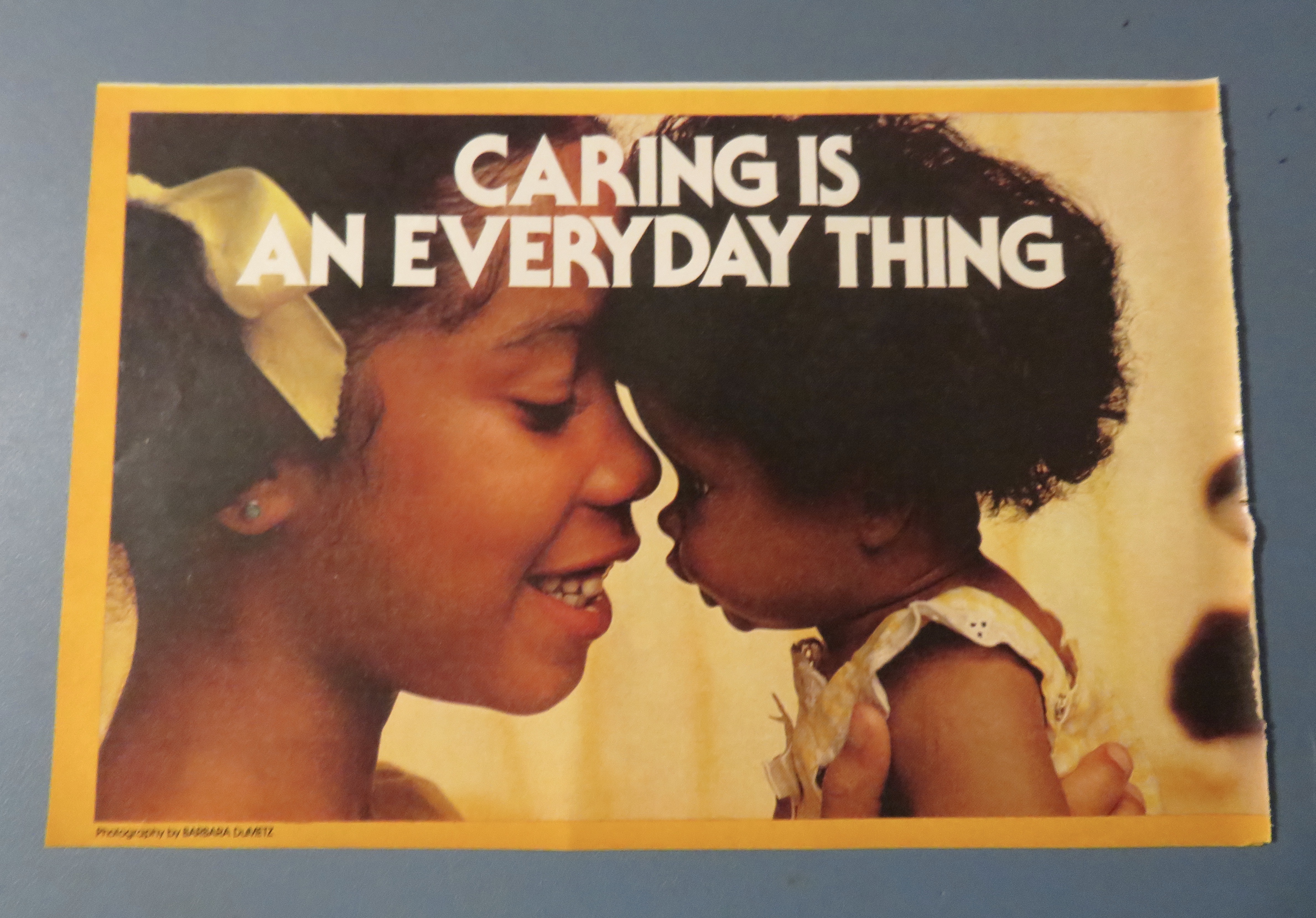 1978 Kraft Natural Cheese with Little Girl & Her Doll