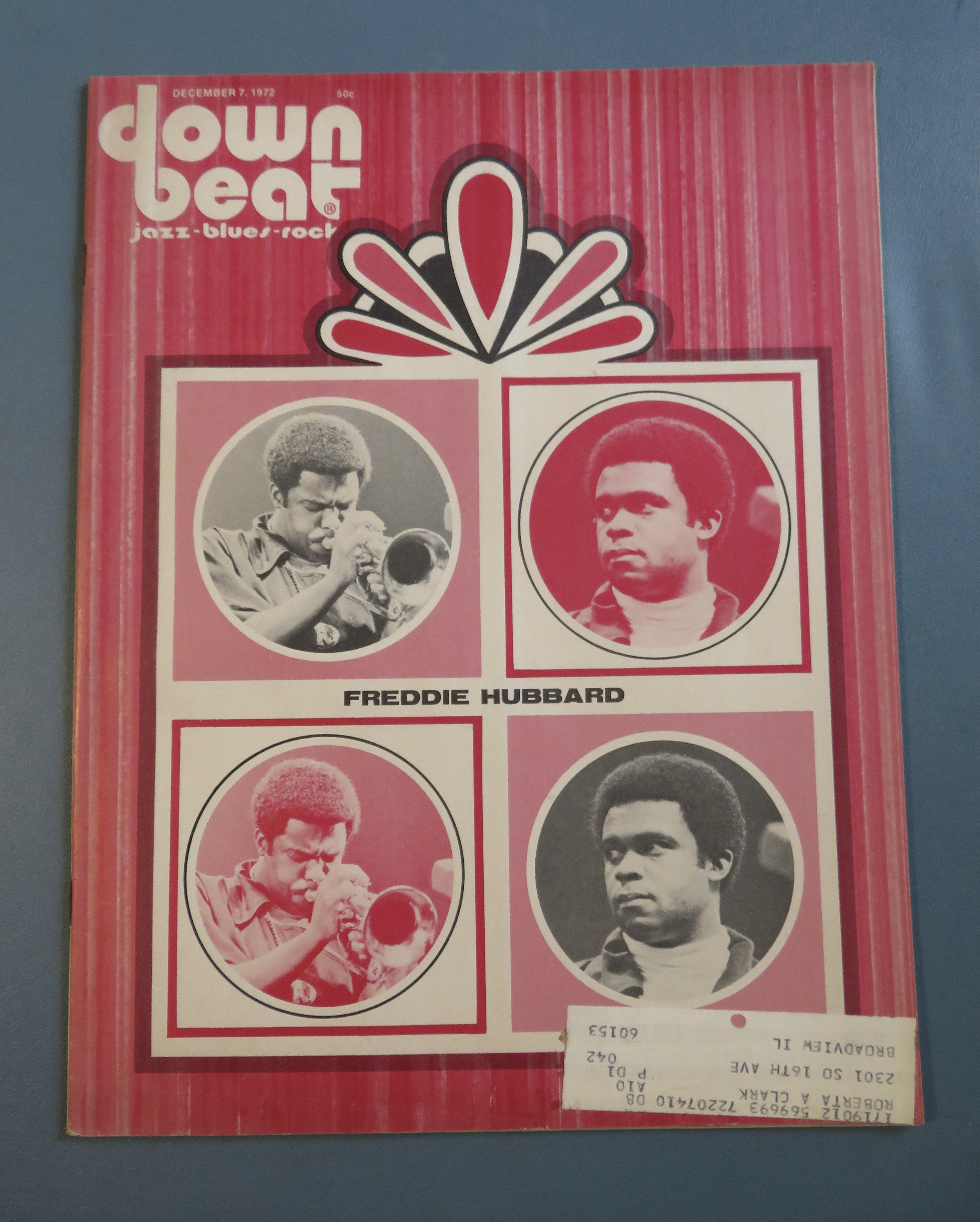 Downbeat Magazine December 7, 1972 Freddie Hubbard
