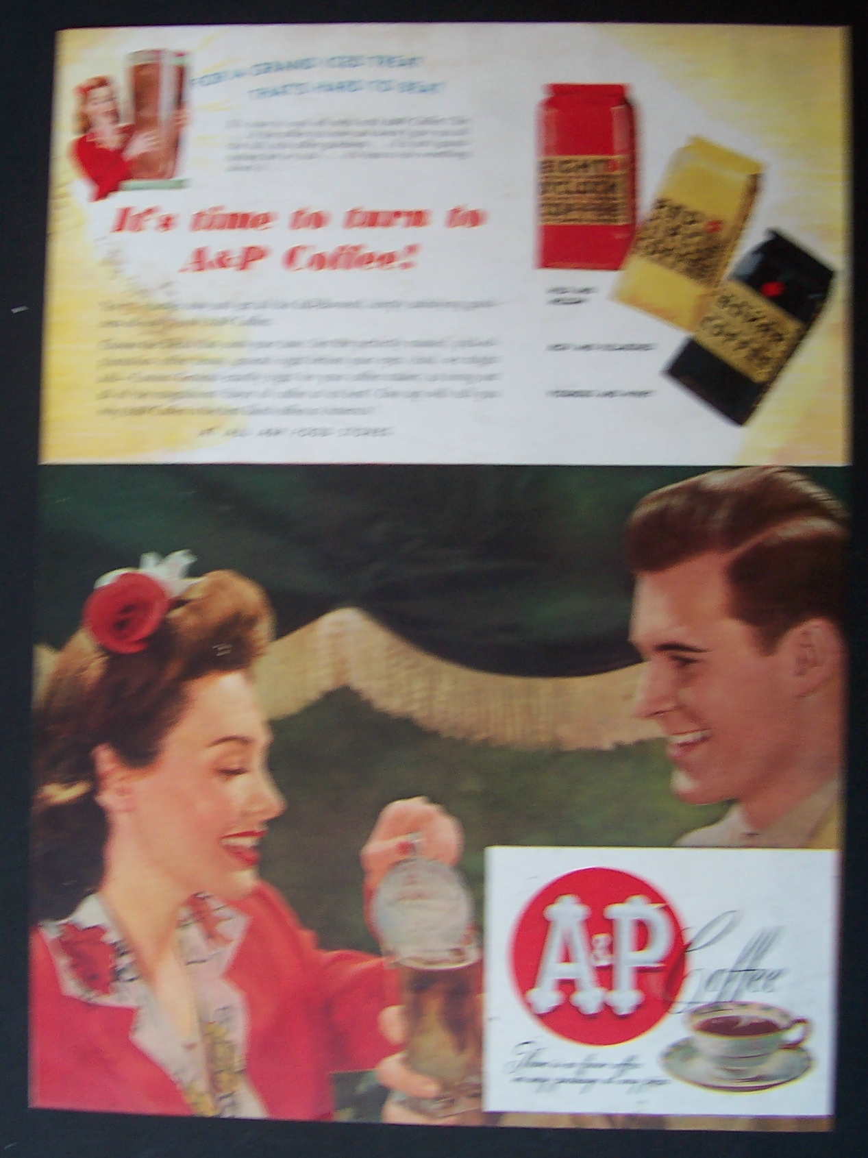 1944  A & P  Coffee