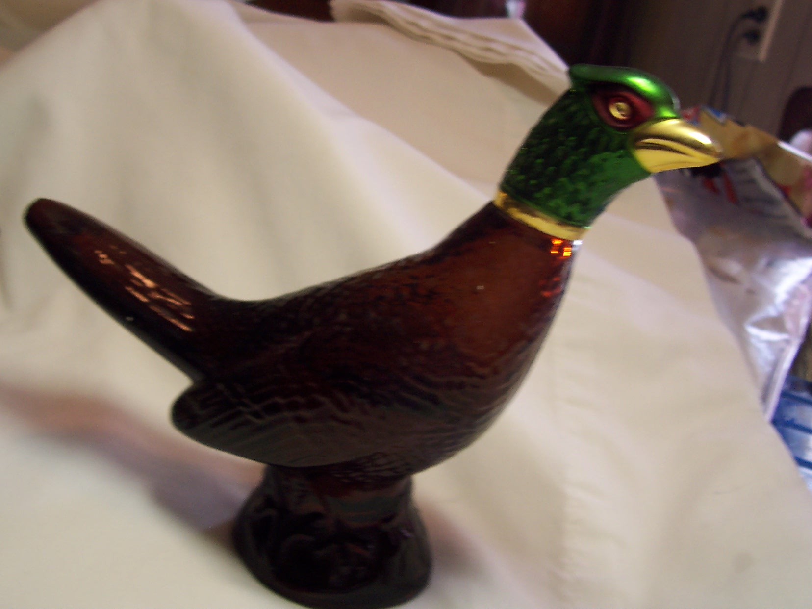 Avon Mallard in Flight and Pheasant Bottle