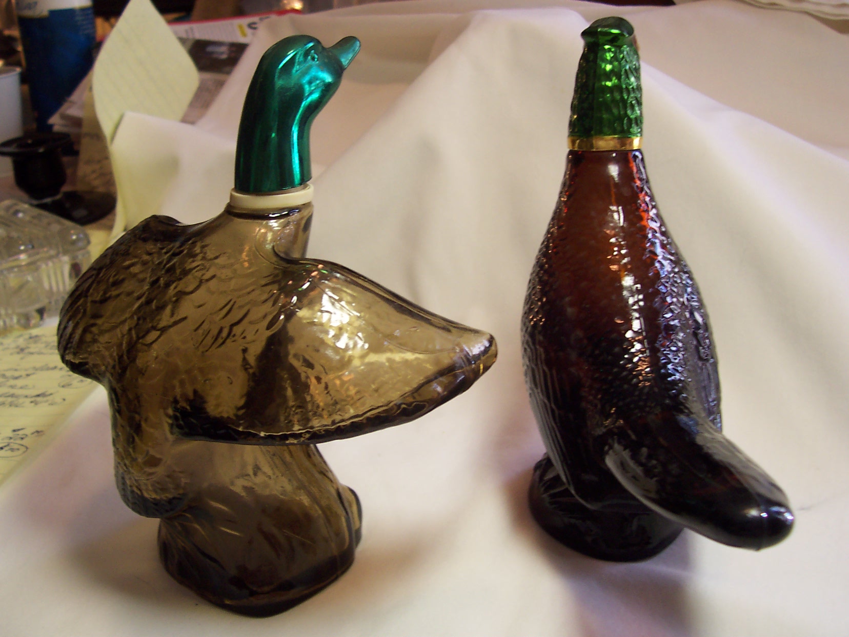 Avon Mallard in Flight and Pheasant Bottle