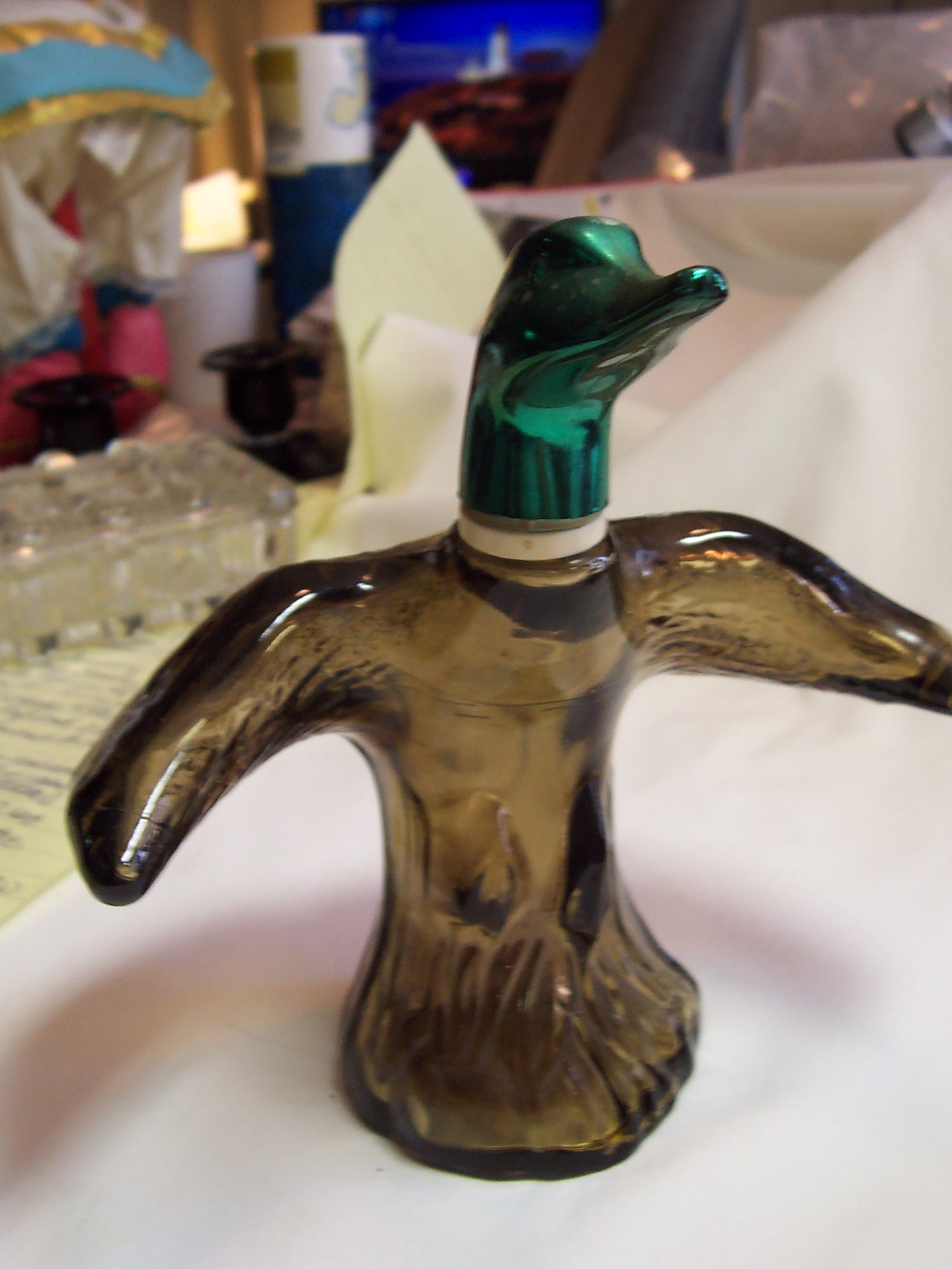 Avon Mallard in Flight and Pheasant Bottle