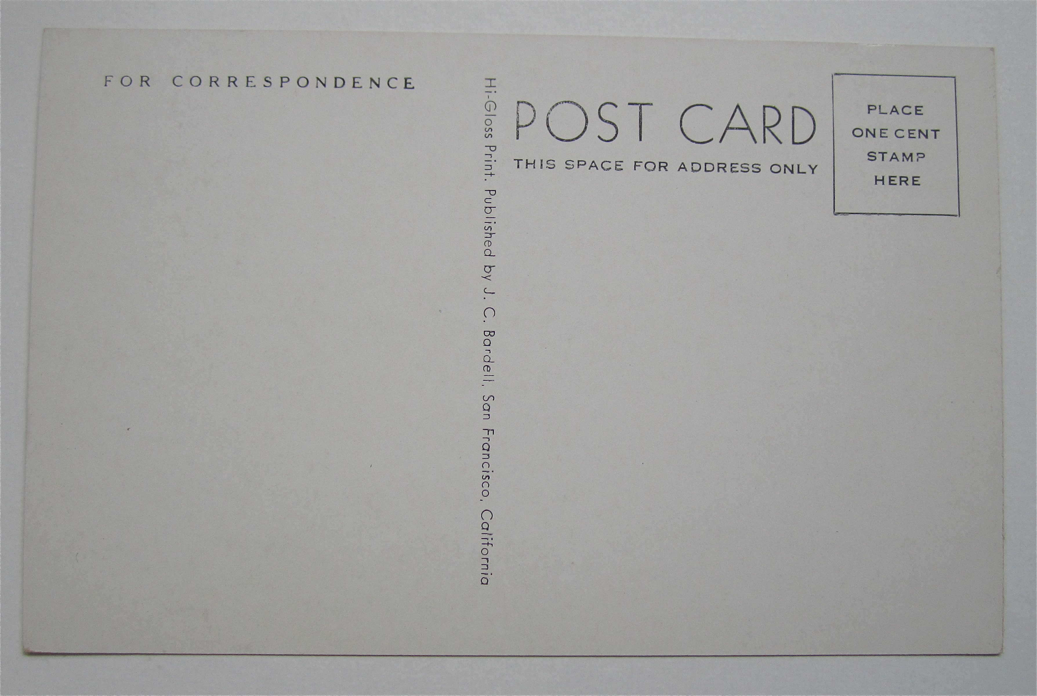 Palace Of The Legion Of Honor, San Francisco Postcard