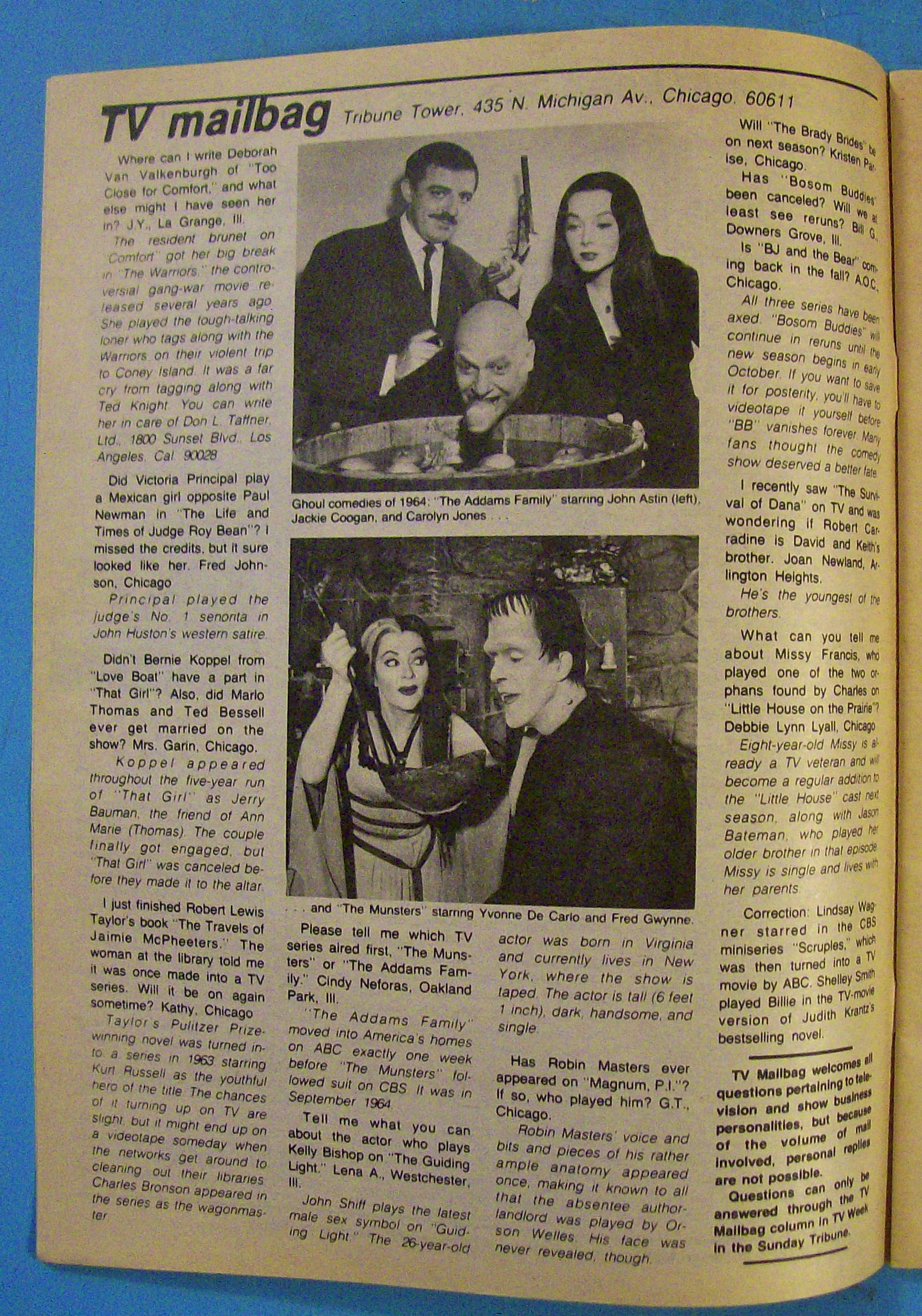 TV Week August 30-September 5, 1981 Robert Wagner