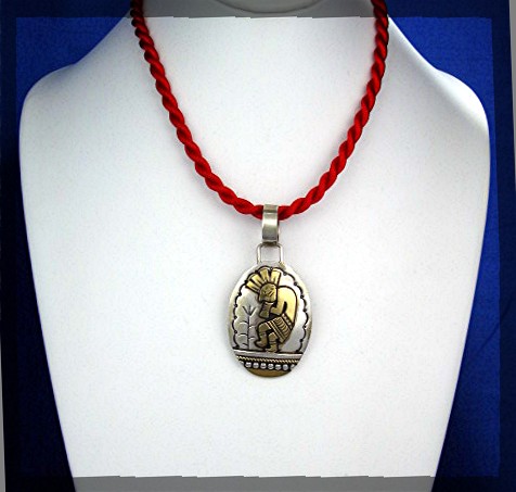 Navajo THOMAS SINGER Sterling Silver Pendant