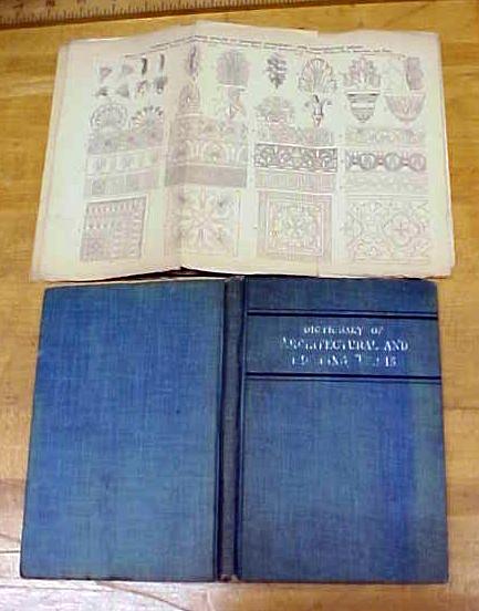 Dictionary of Terms Used in Architecture Building Rare!
