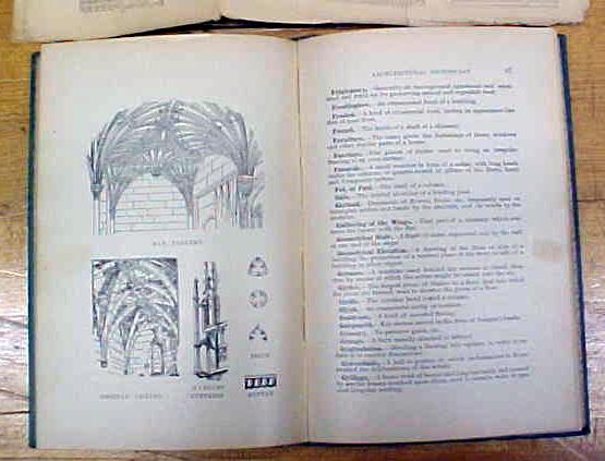 Dictionary of Terms Used in Architecture Building Rare!
