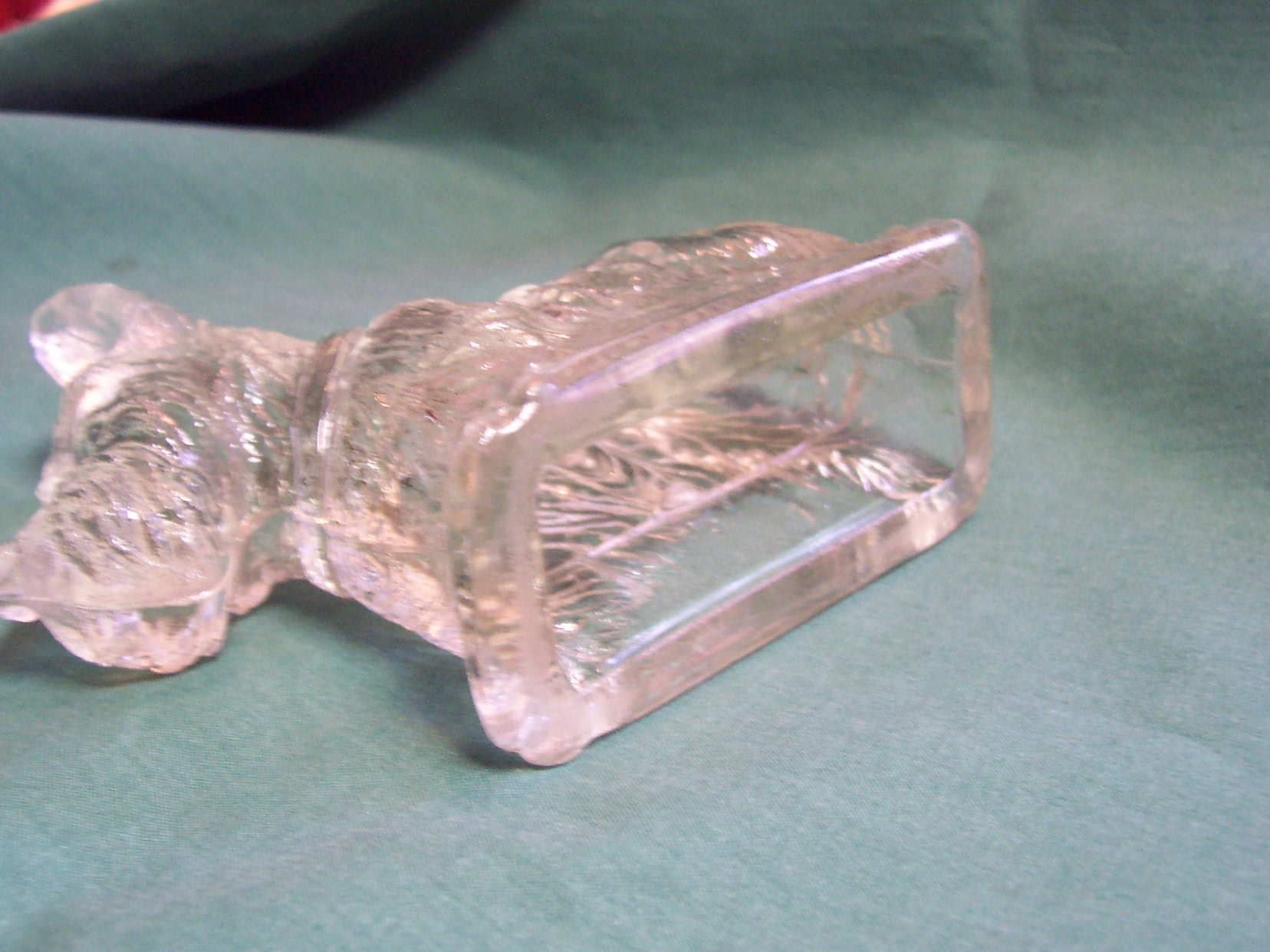 Scottie Dog Candy Container Depression Glass