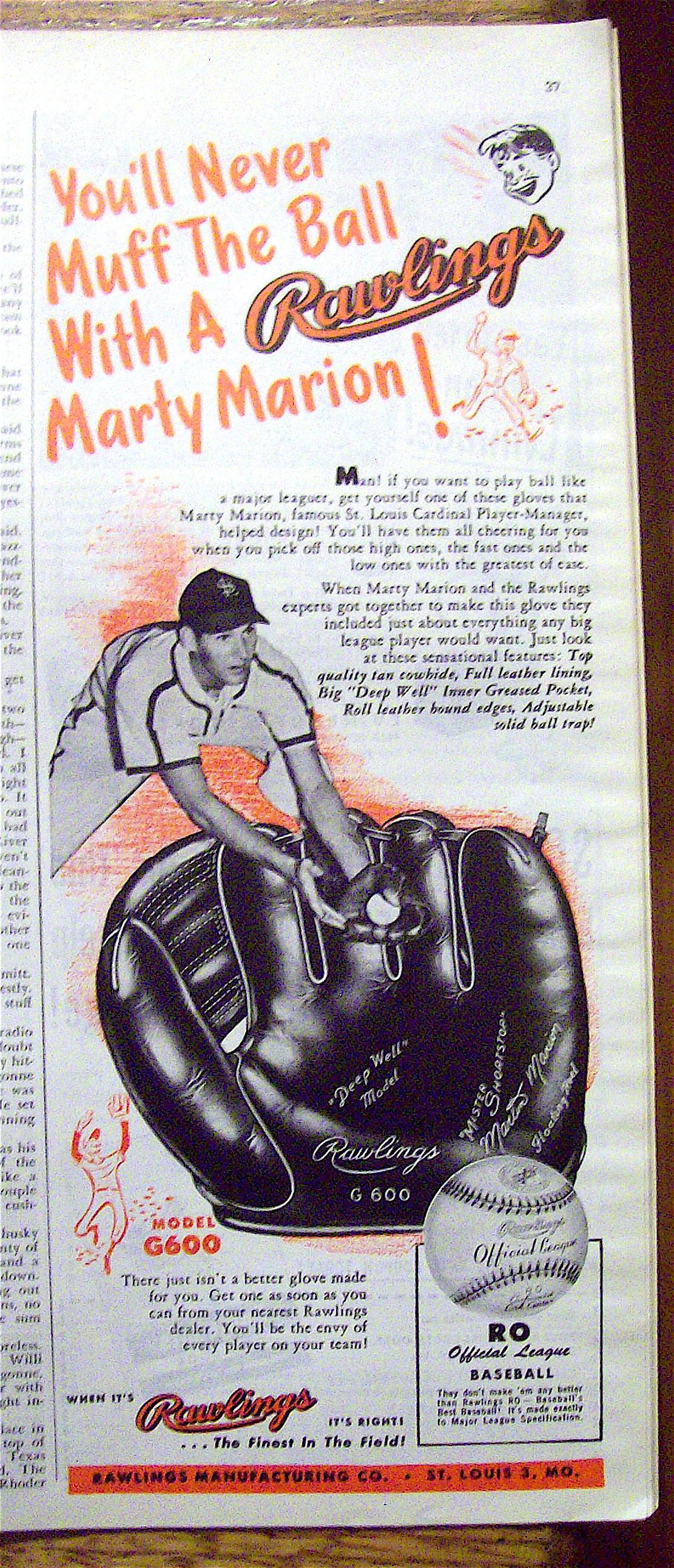 Boys Life Magazine-May 1951-Power Hitting (Ralph Kiner)