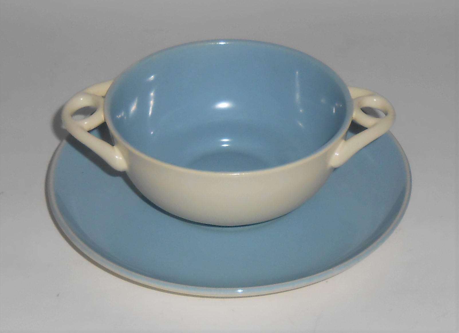 Franciscan Pottery Catalina Rancho Duotone #C-42 Cream