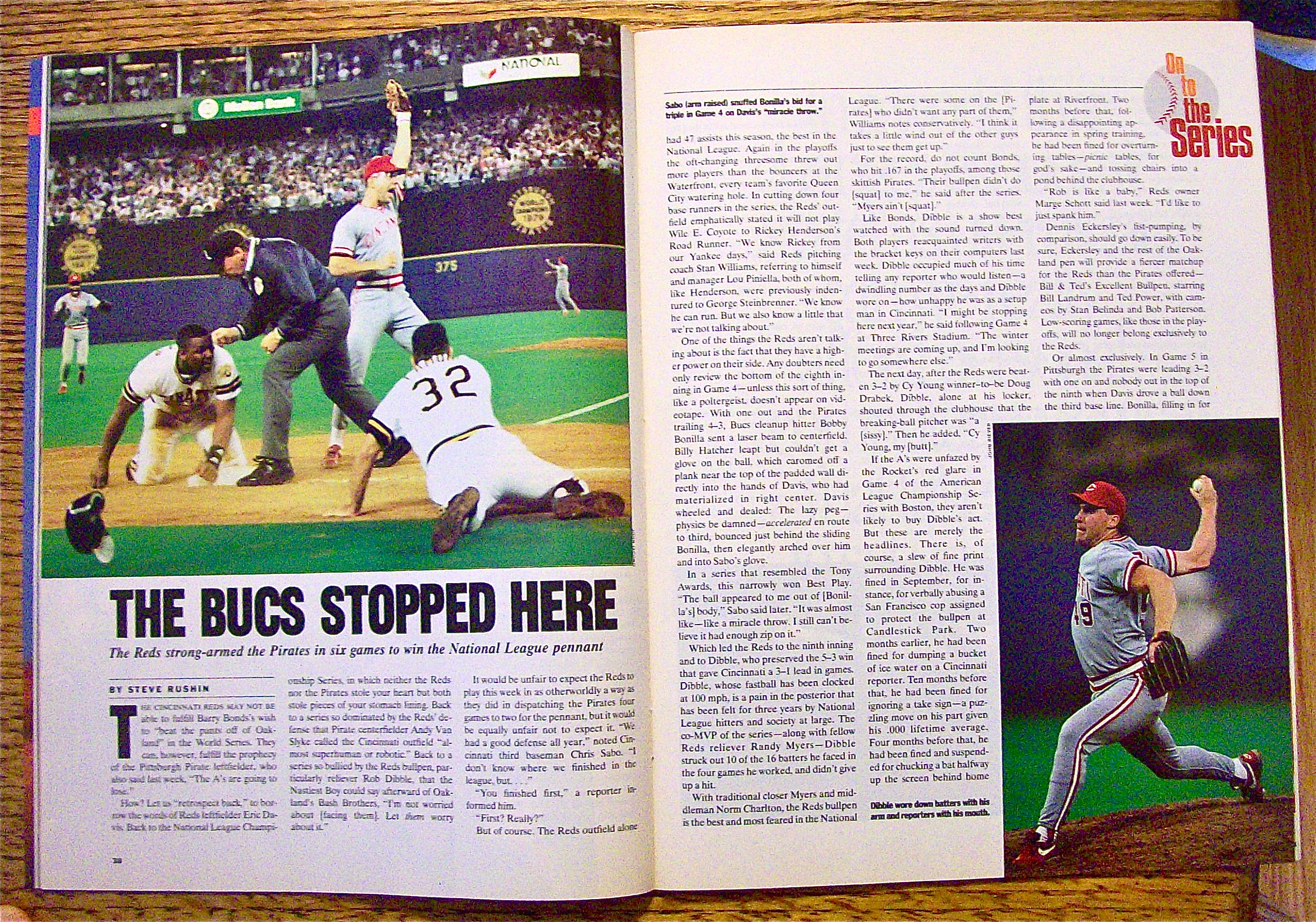 Sports Illustrated Magazine October 22, 1990 Eckersley