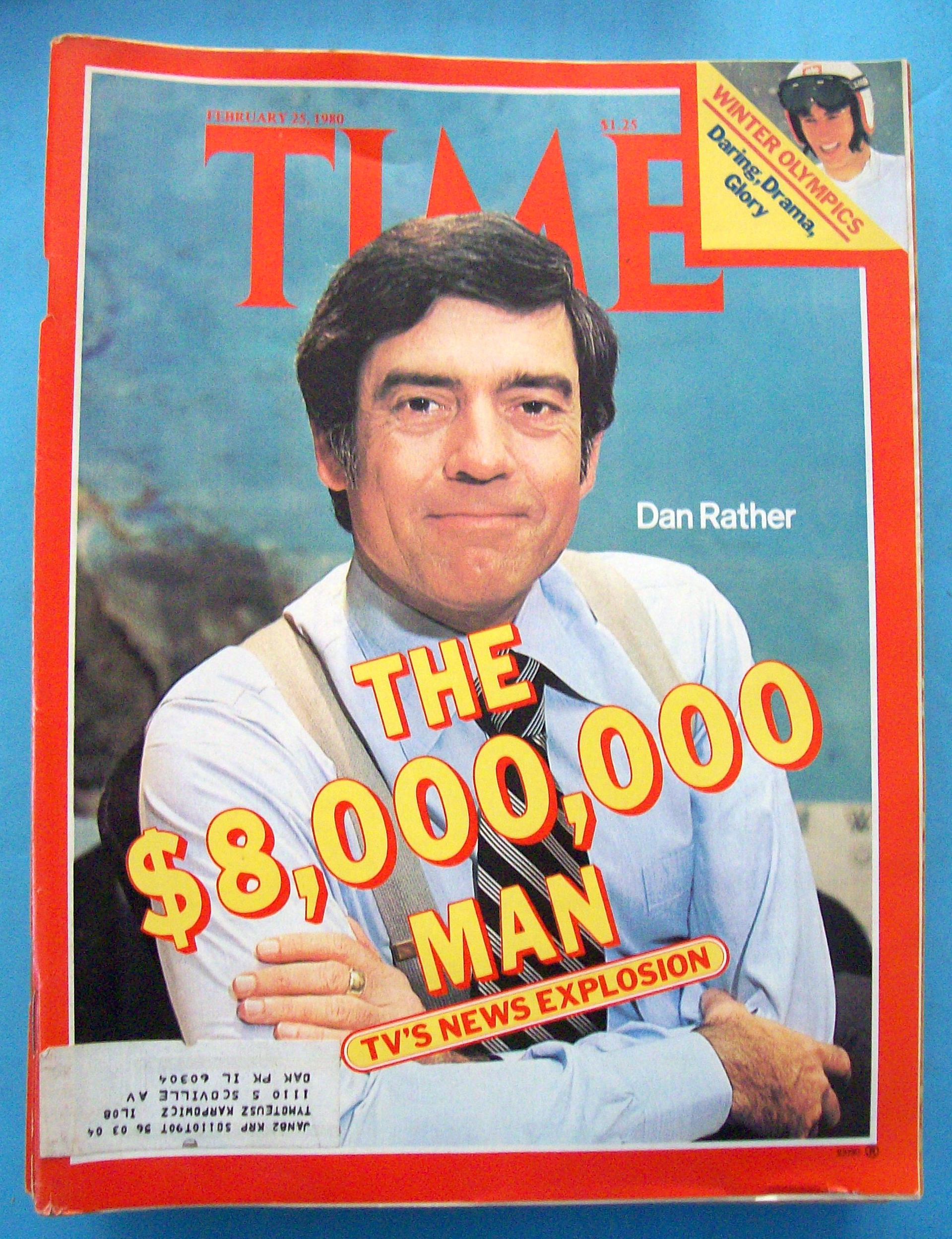 Time Magazine-February 25, 1980-Dan Rather