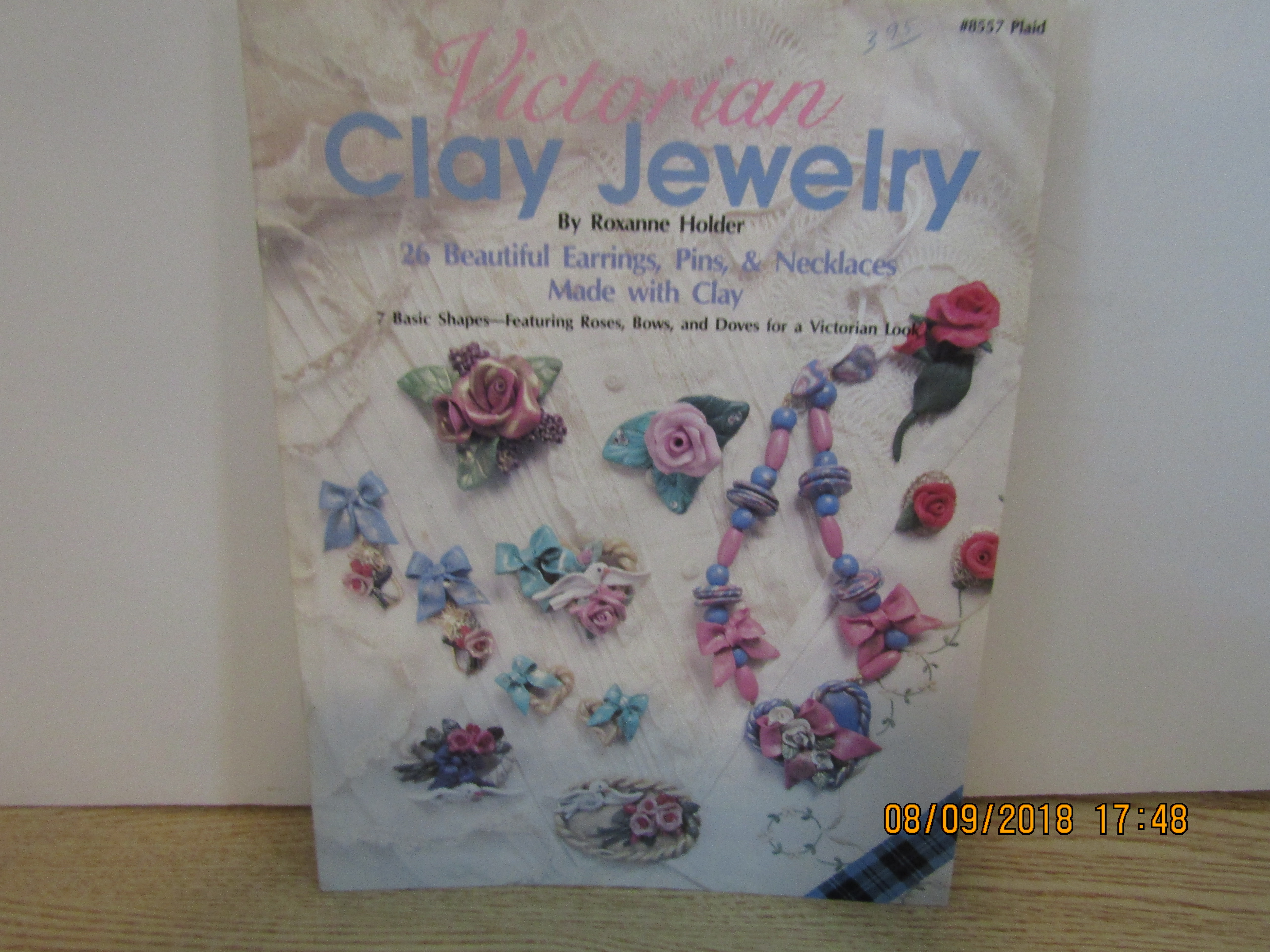 Plaid Craft Book Victorian Clay Jewelry #8557