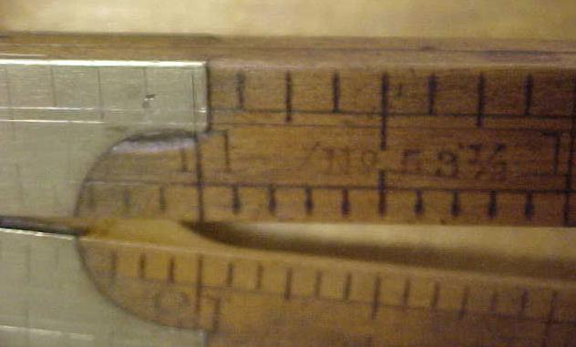 Stanley Architect's Rule No. 53 1/2 Beveled Folding