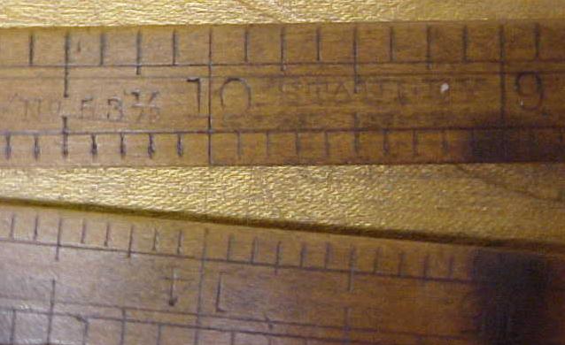 Stanley Architect's Rule No. 53 1/2 Beveled Folding