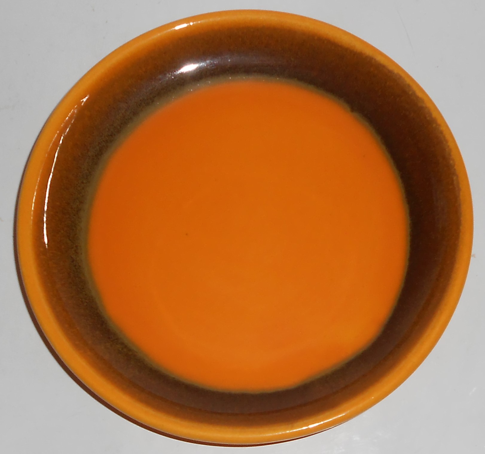 Bauer Pottery Mission Moderne Very Rare Papaya Bread