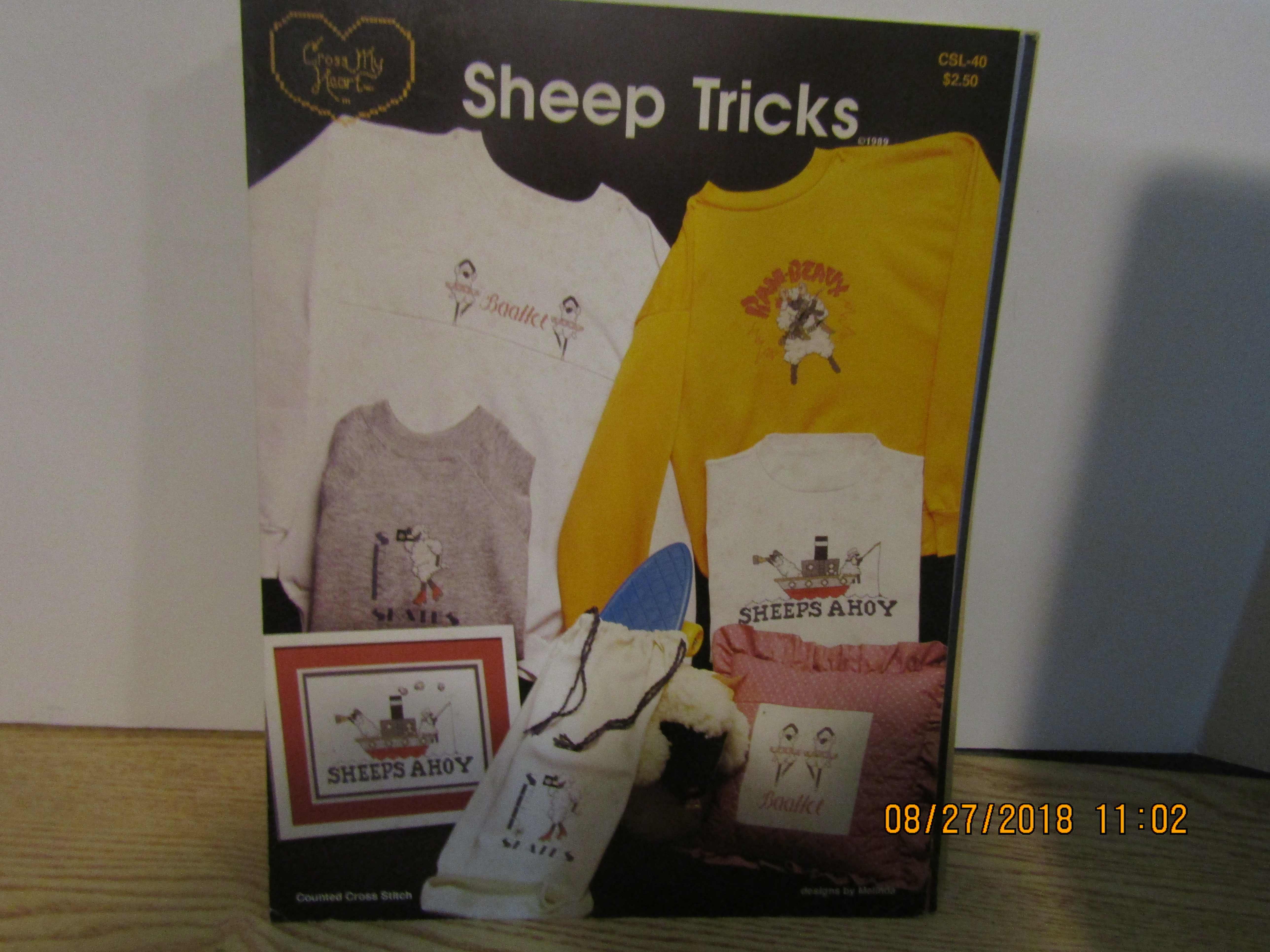 Cross My Heart Craft Book Sheep Tricks #csl40
