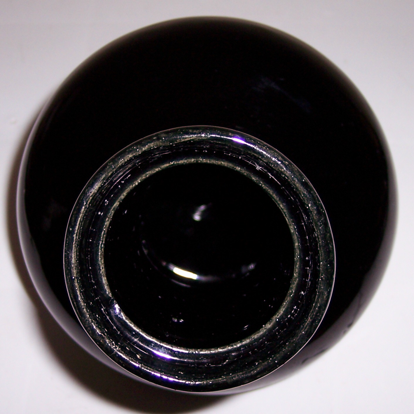 Pacific Pottery Black Hostess Ware Black Bottle!