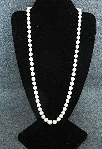 10K Gold Clasp Cultured Pearl Necklace and Earrings