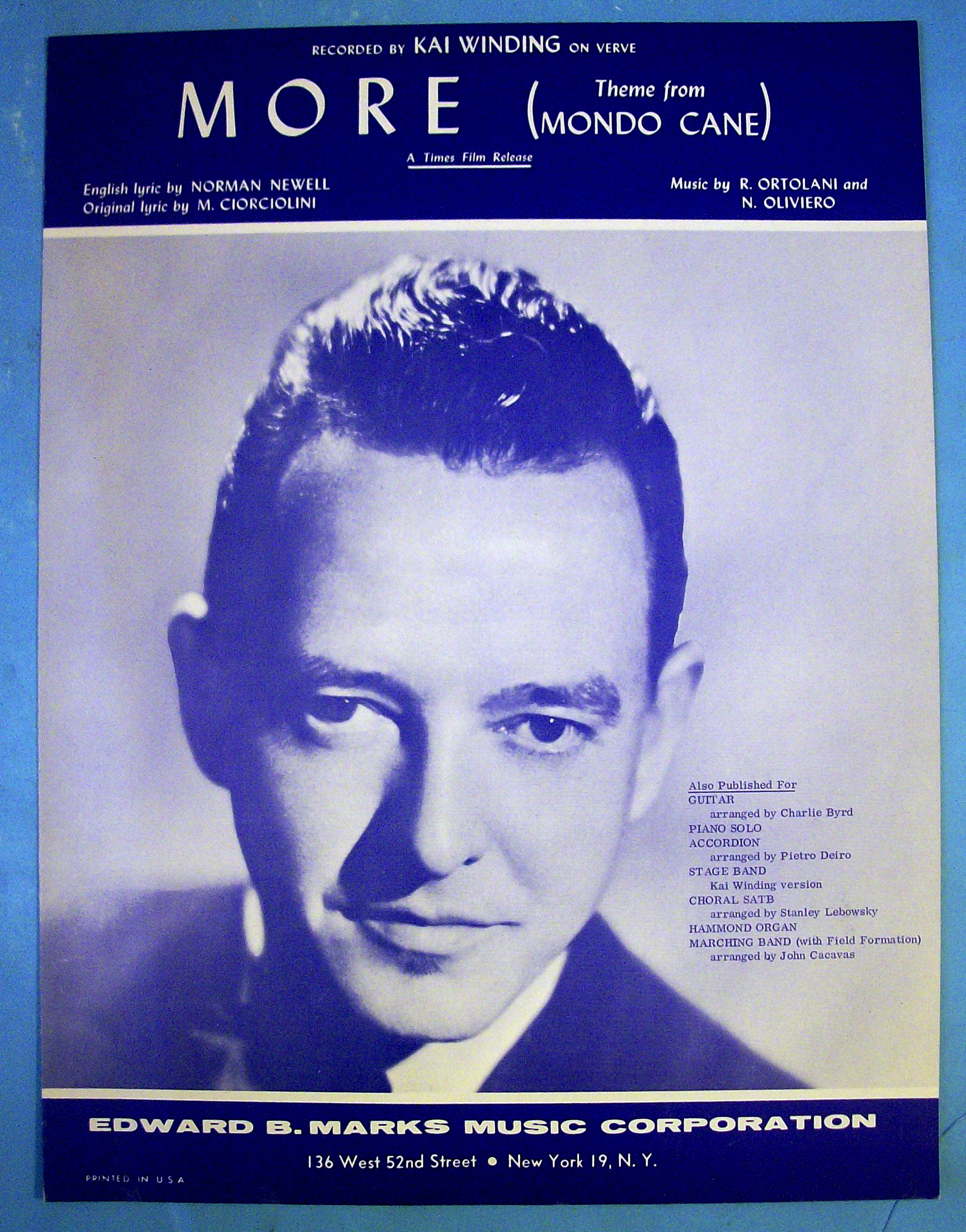 Sheet Music For 1963 More By M. Ciorciolini