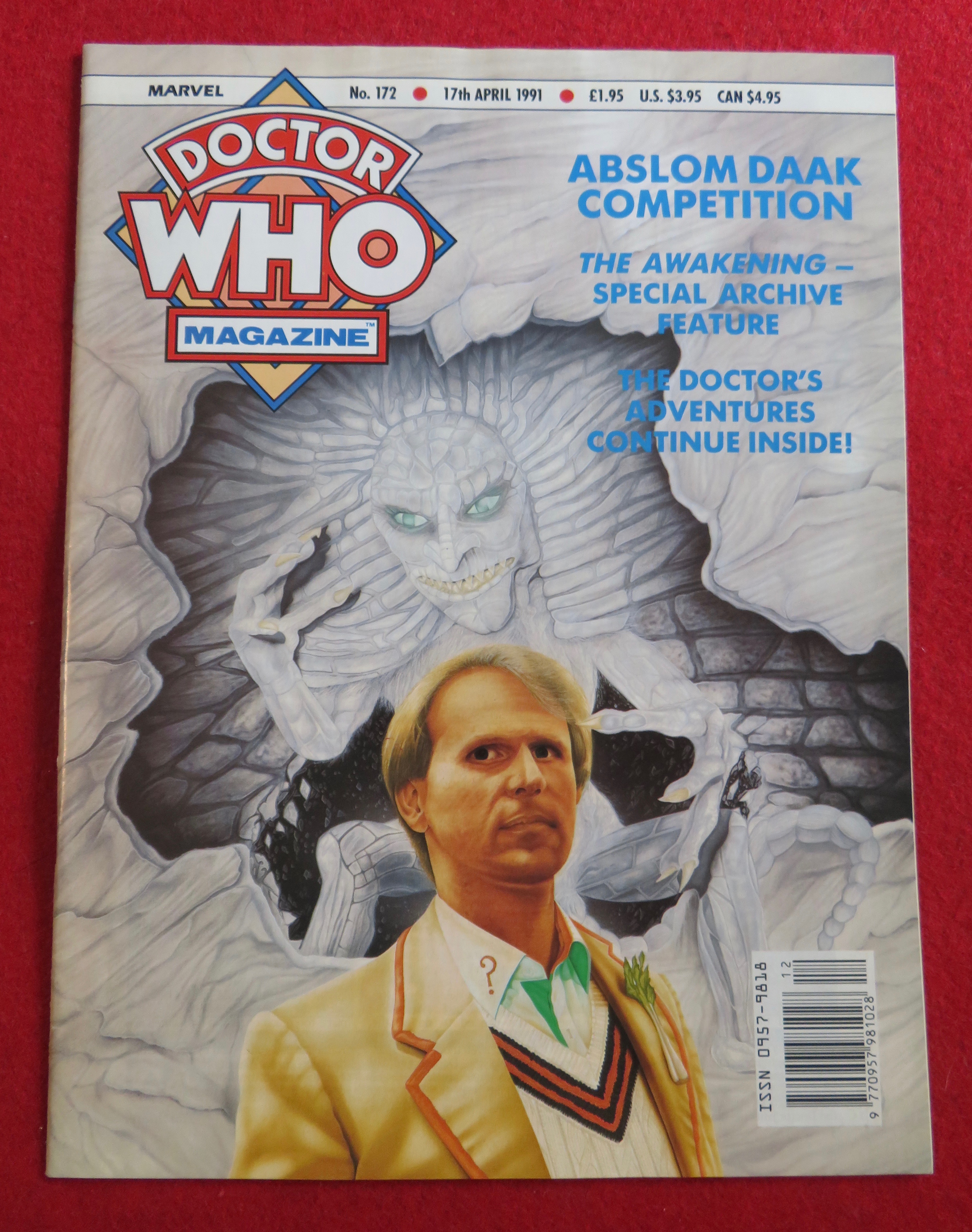 Doctor (Dr) Who Magazine April 17, 1991