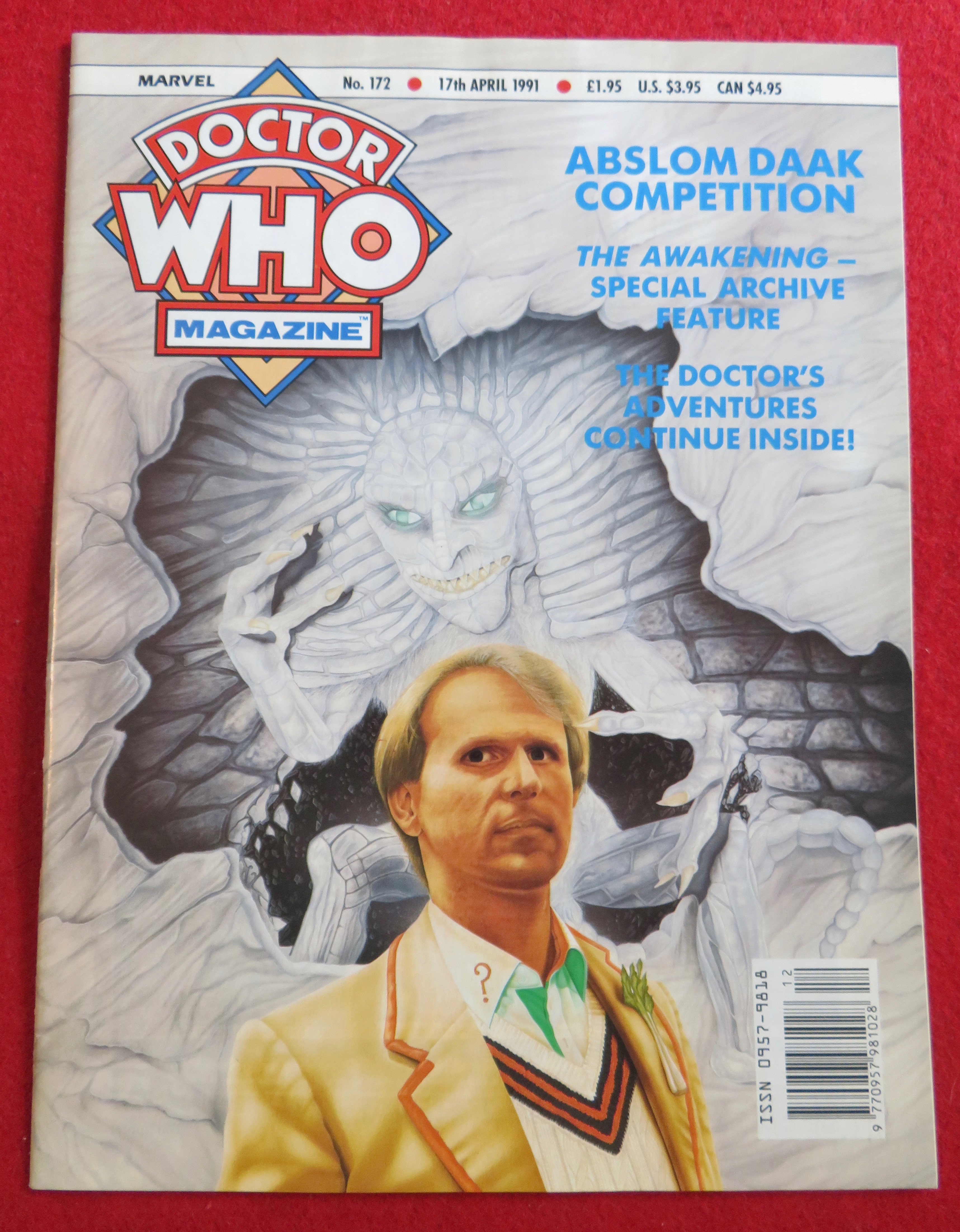 Doctor (Dr) Who Magazine April 17, 1991