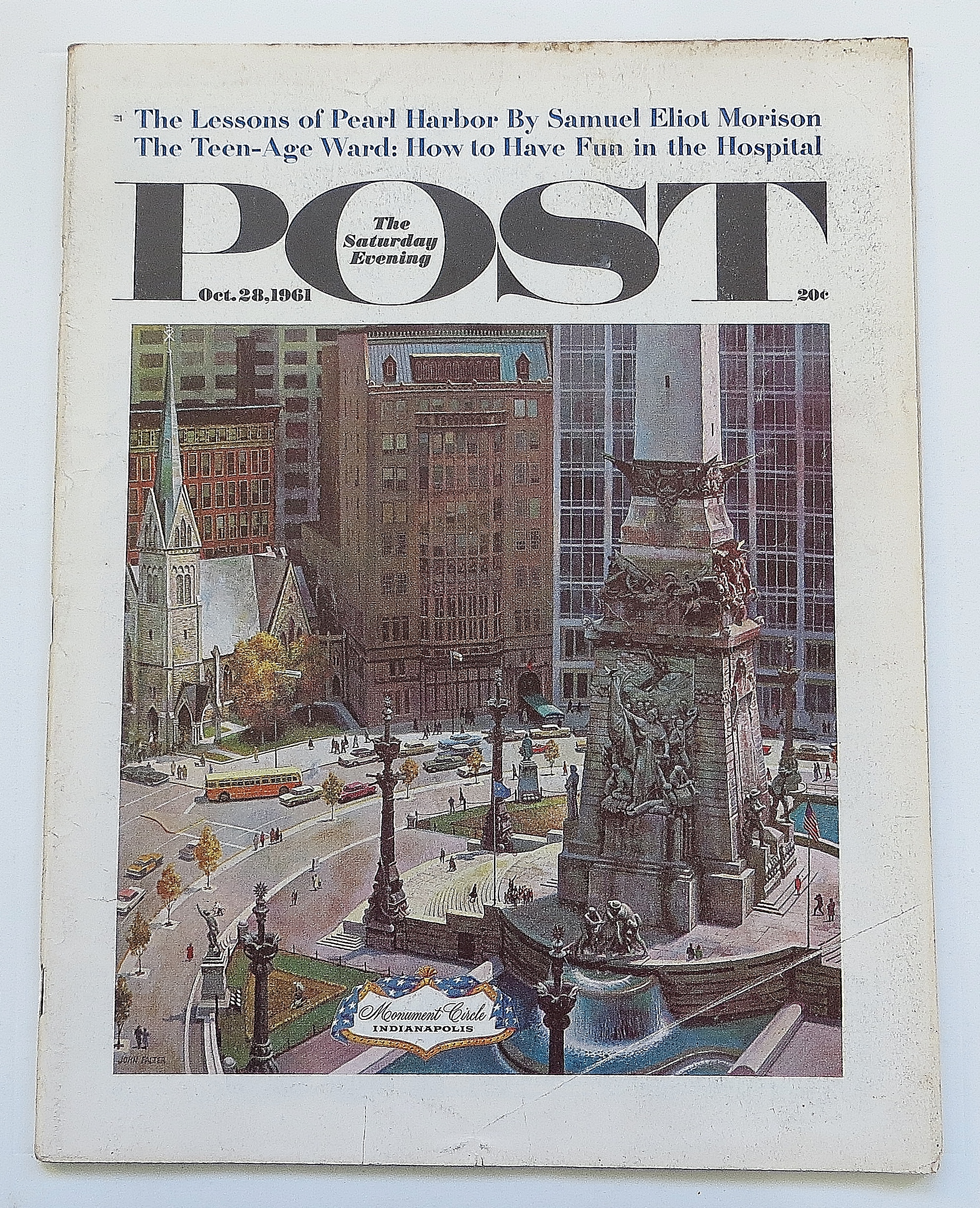 Saturday Evening Post October 28, 1961 Pearl Harbor