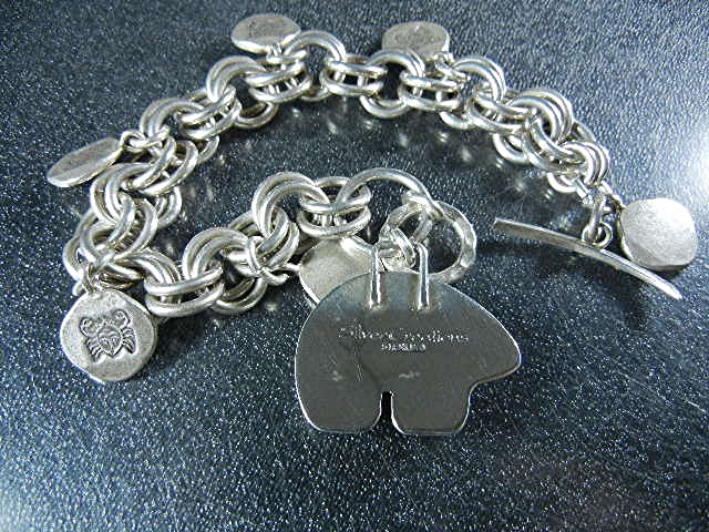 Silver Creations Sterling Silver Turquoise Charm