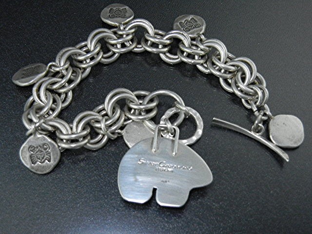 Silver Creations Sterling Silver Turquoise Charm