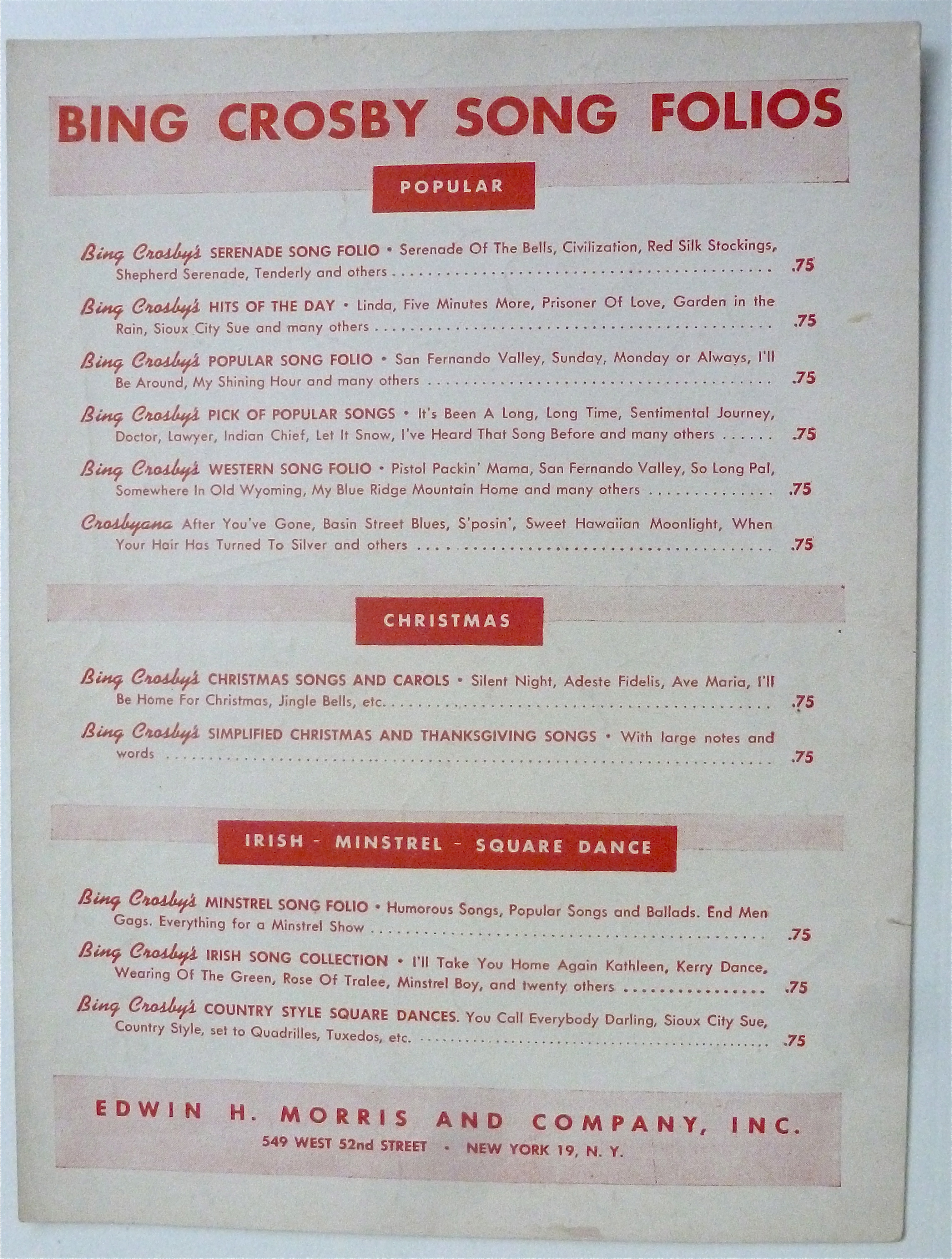 Sheet Music For 1956 Tenderly