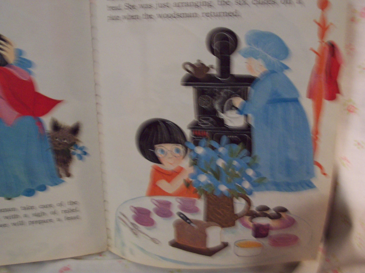 Little Red Riding Hood Big Golden Book 1969 Jane Dwyer