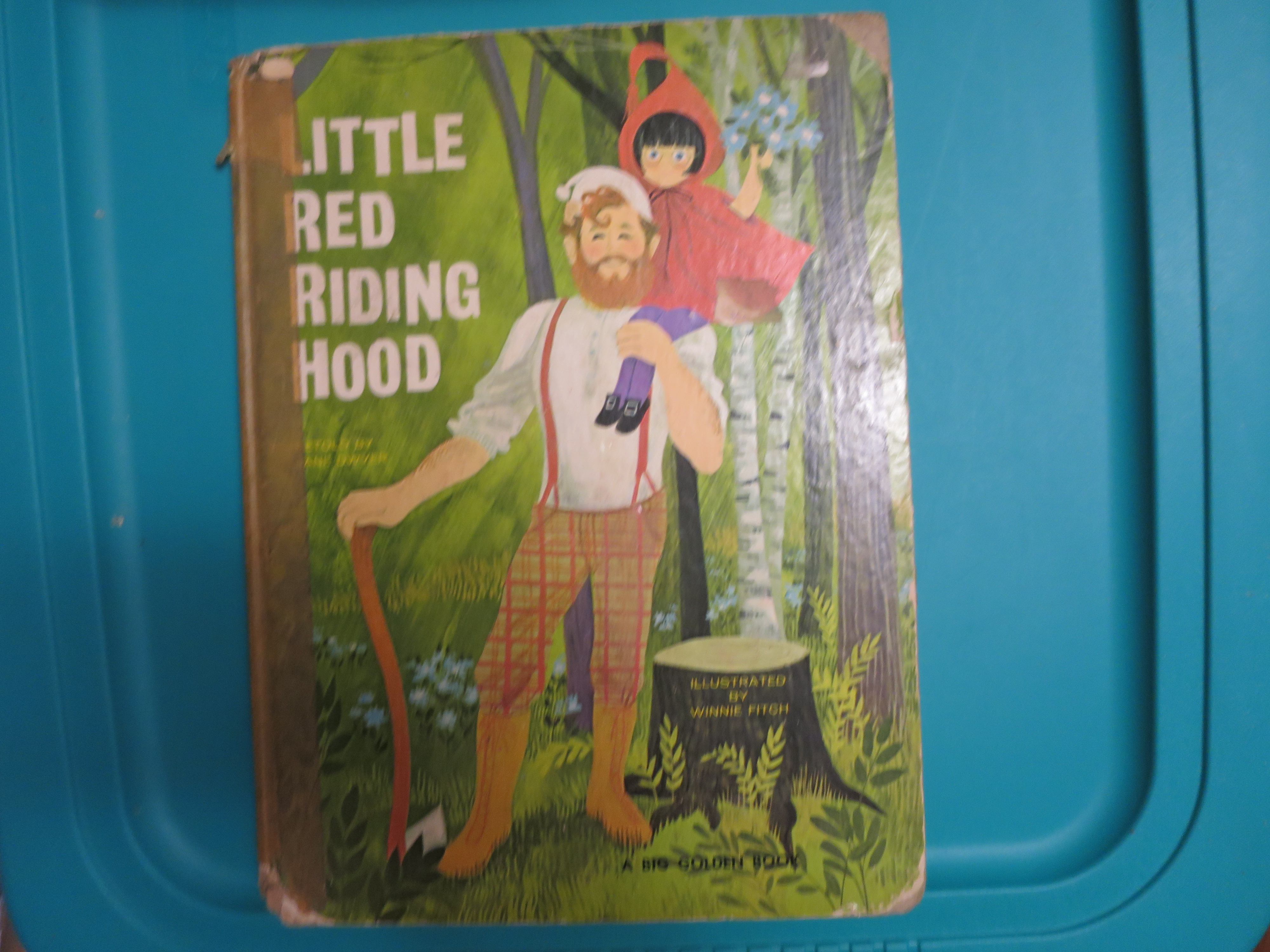 Little Red Riding Hood Big Golden Book 1969 Jane Dwyer