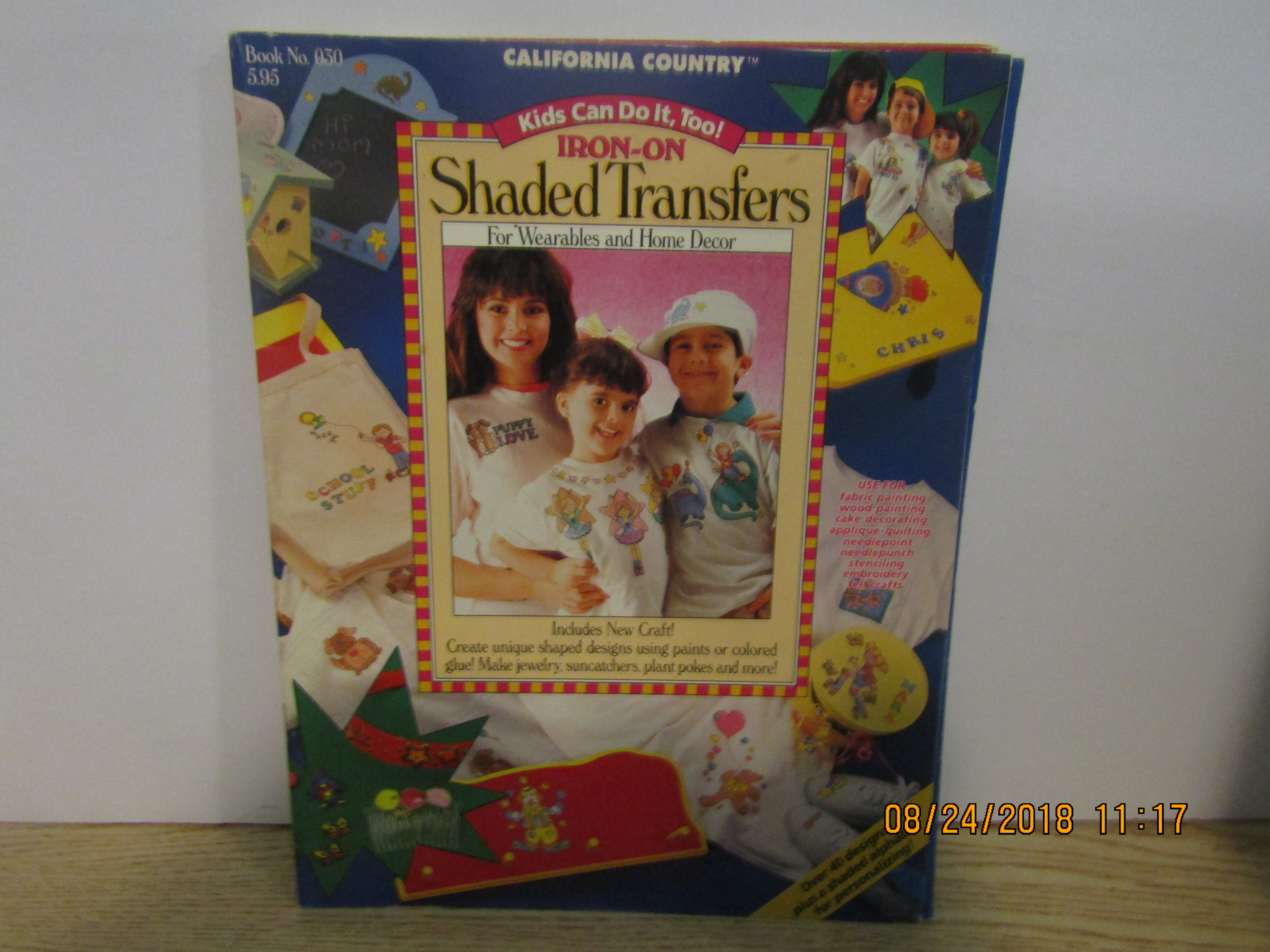 California Country Iron-On Shaded Transfers #30