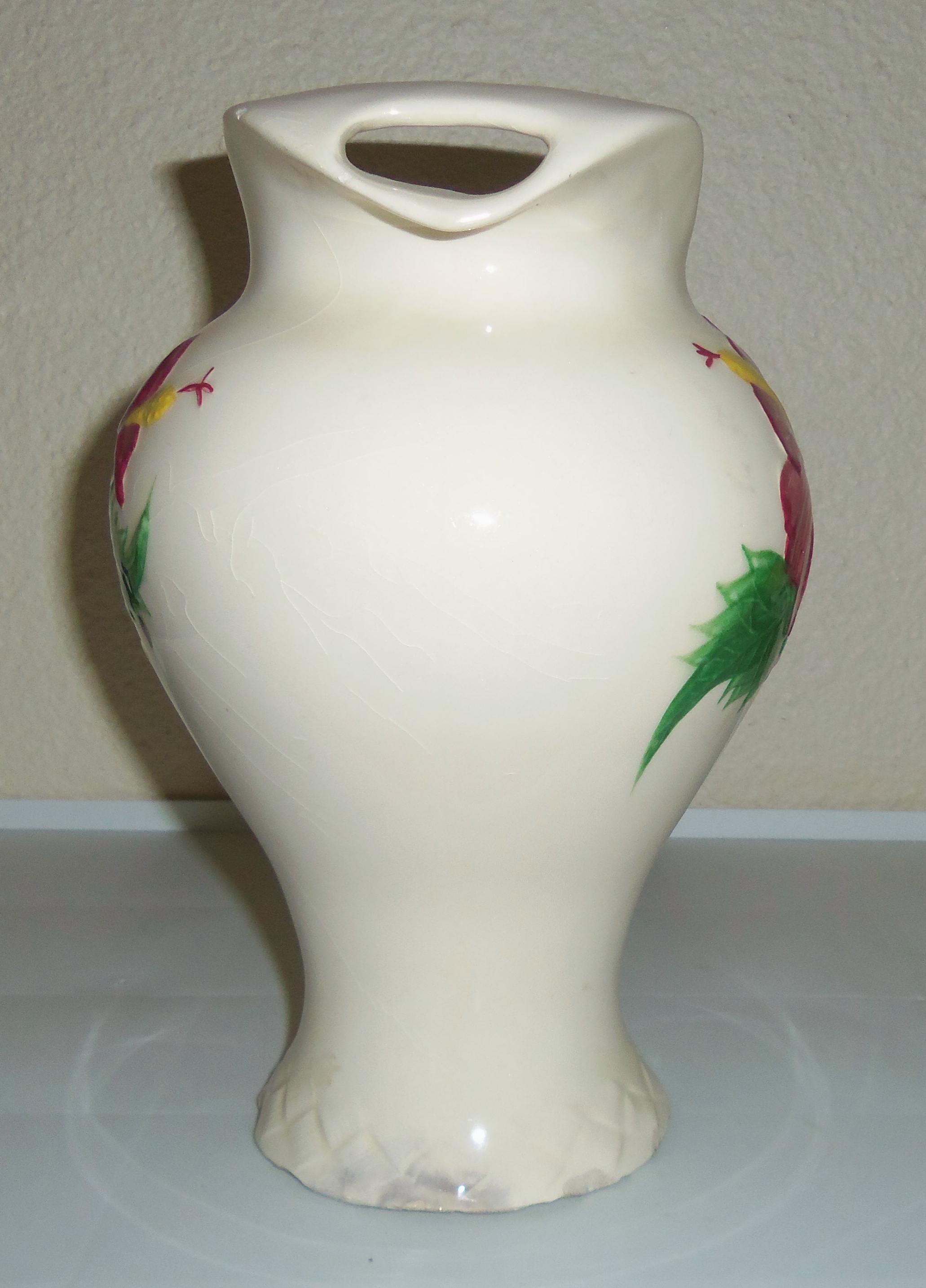 Pacific Pottery Hibiscus Ice Water Pitcher!