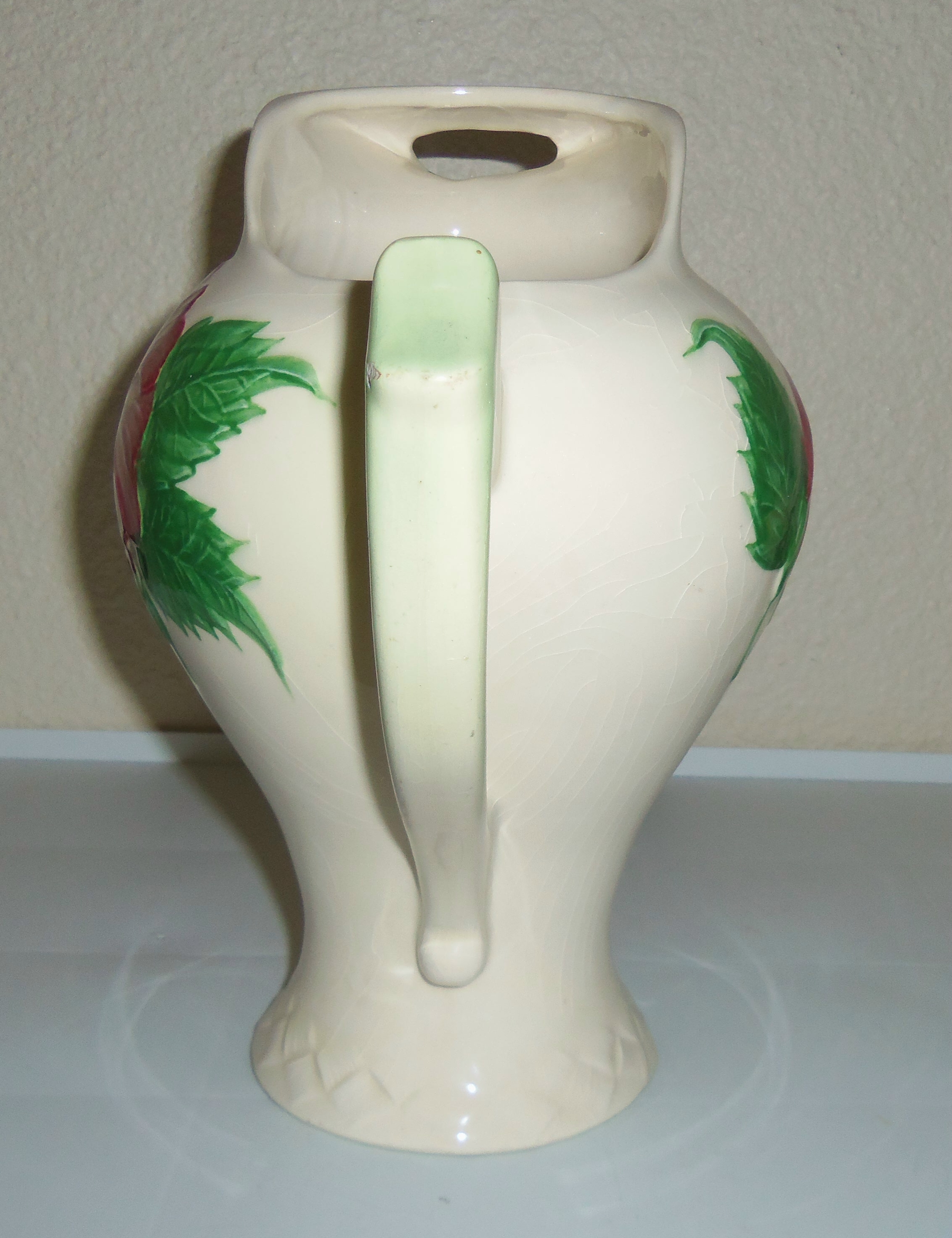Pacific Pottery Hibiscus Ice Water Pitcher!