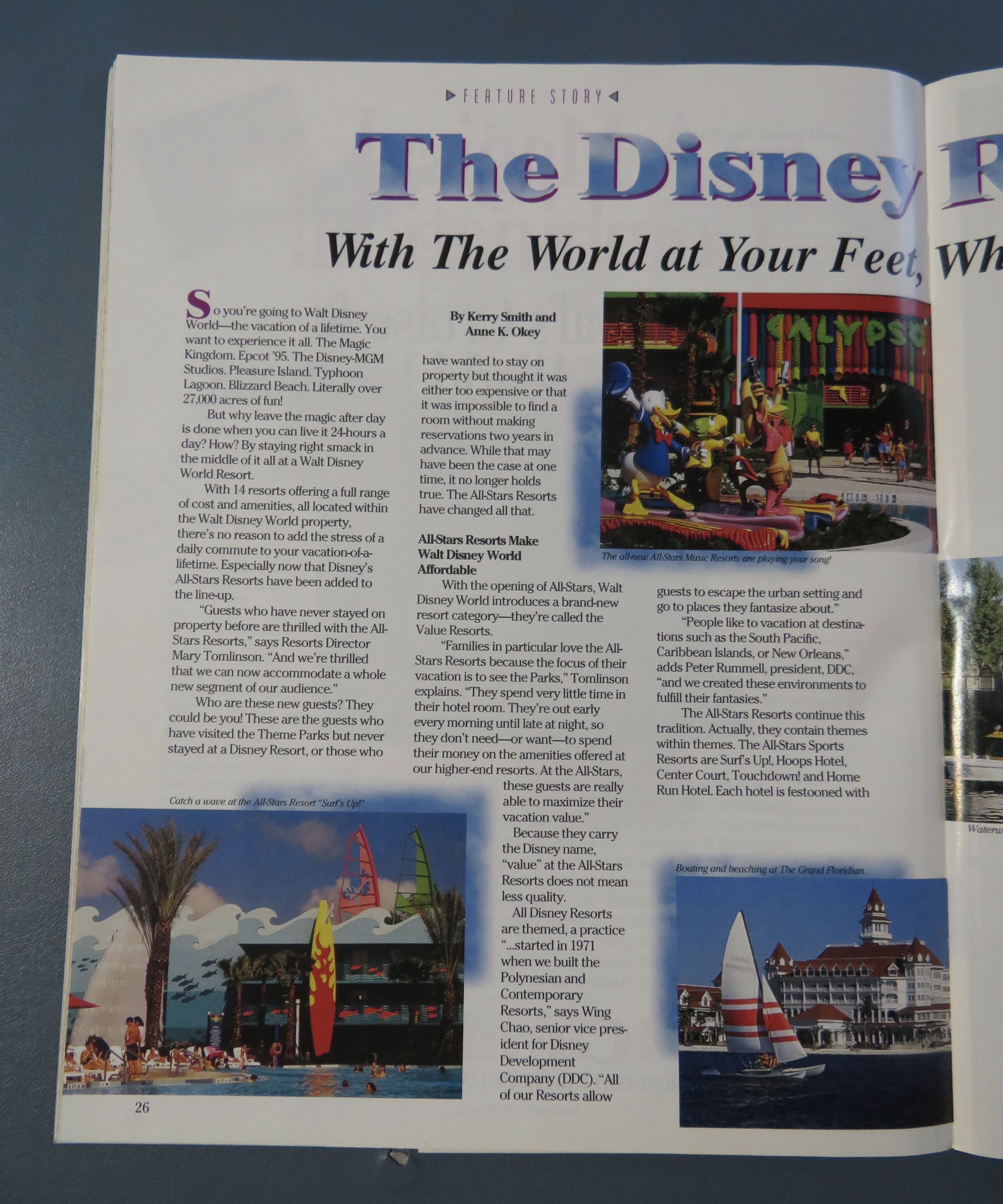 The Disney Magazine Spring 1995 Indiana Jones Adventure