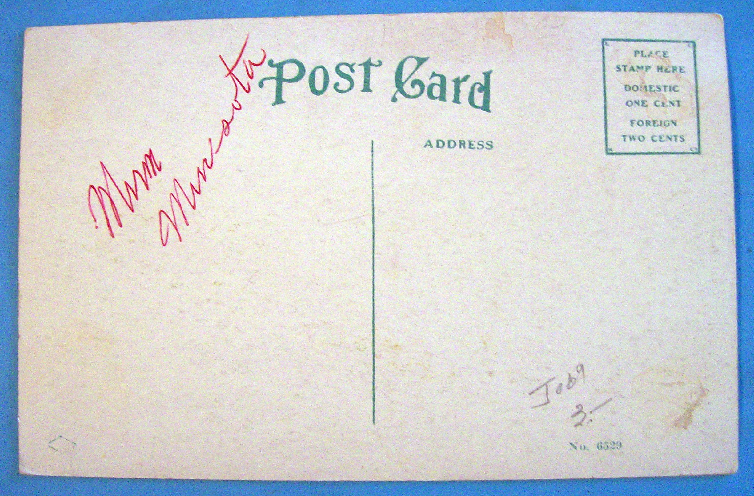 C.M & ST. P.R.R West of Winona, Minnesota Postcard